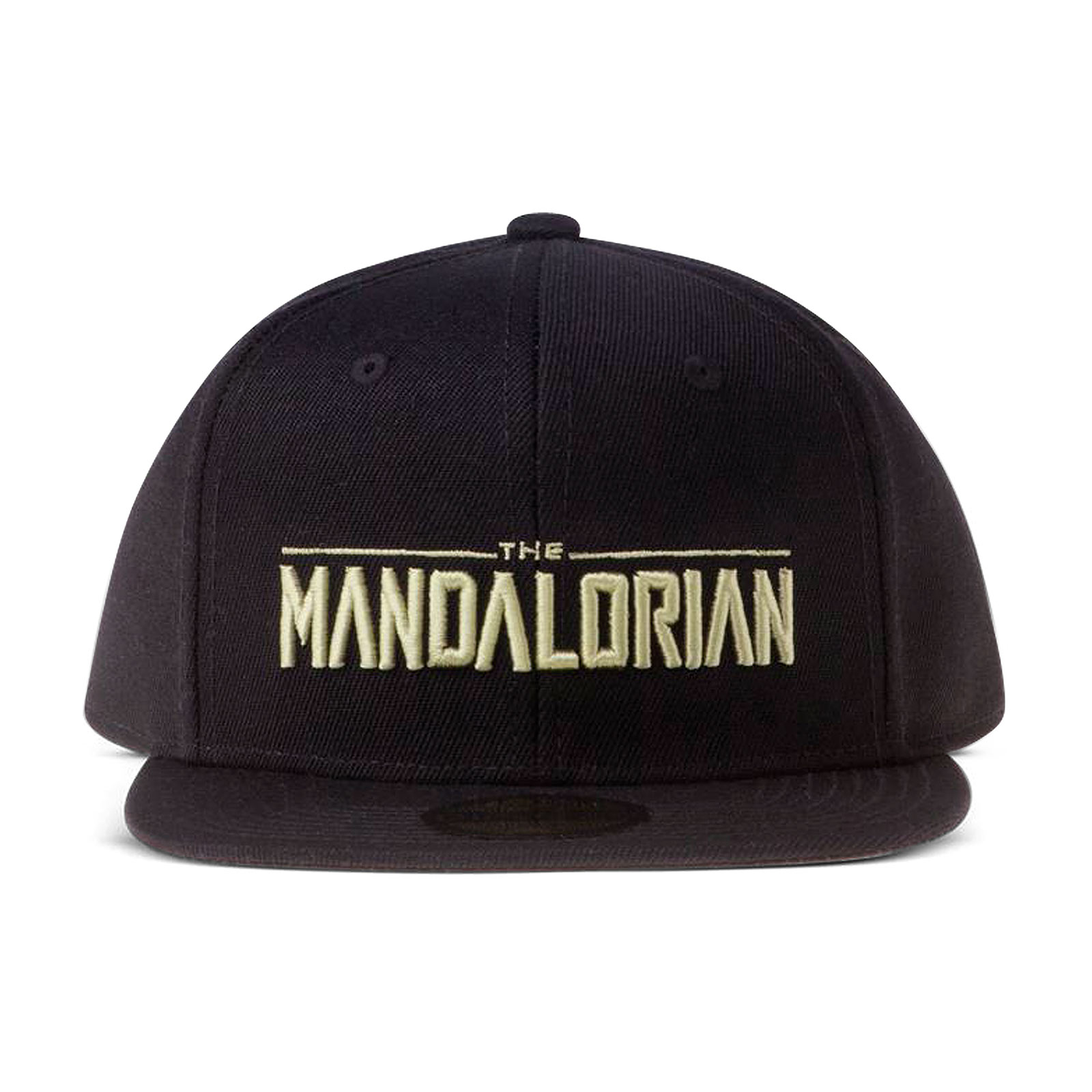 The Mandalorian Logo Snapback Cap Zwart - Star Wars
