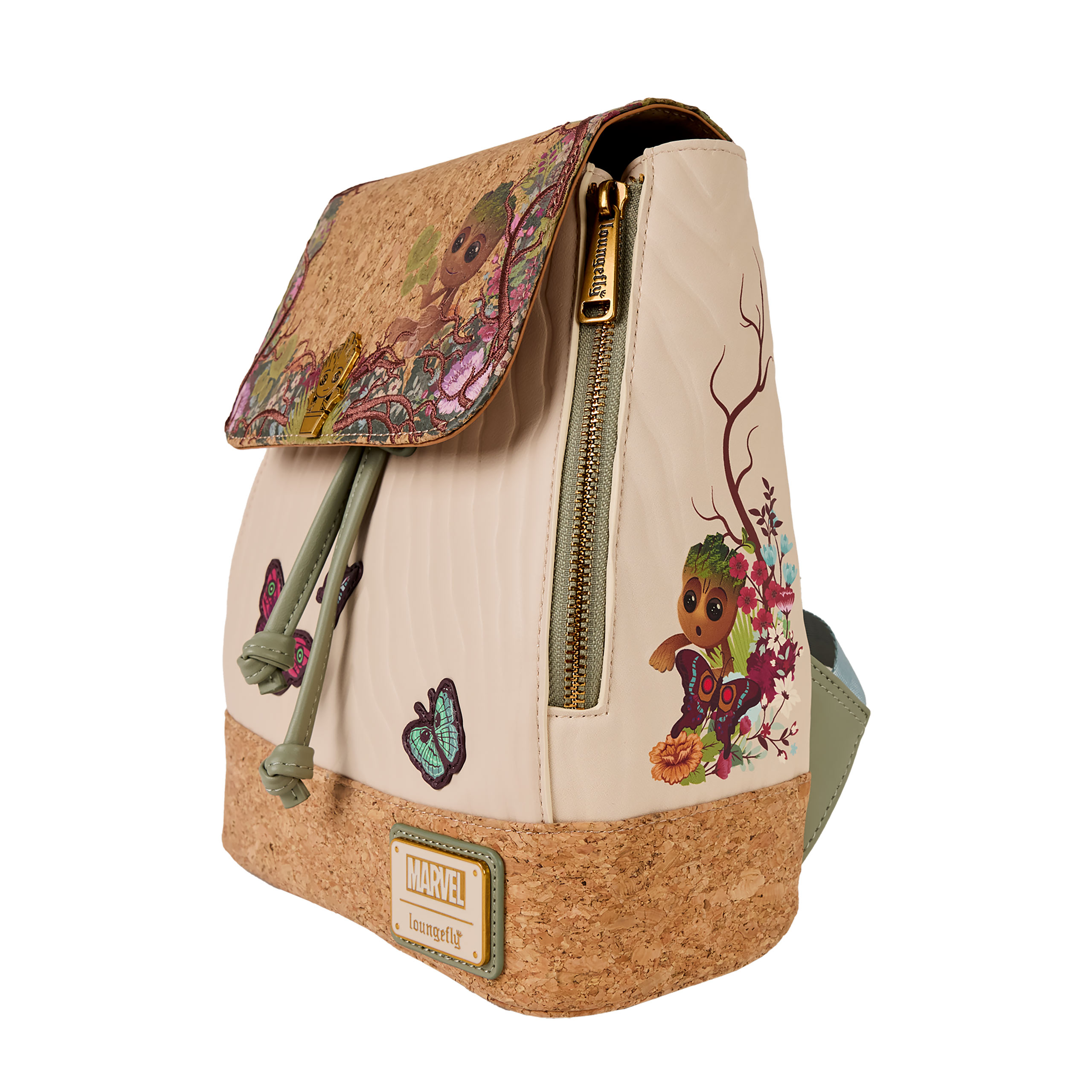 Guardianes de la Galaxia - Mini Mochila Floral Groot