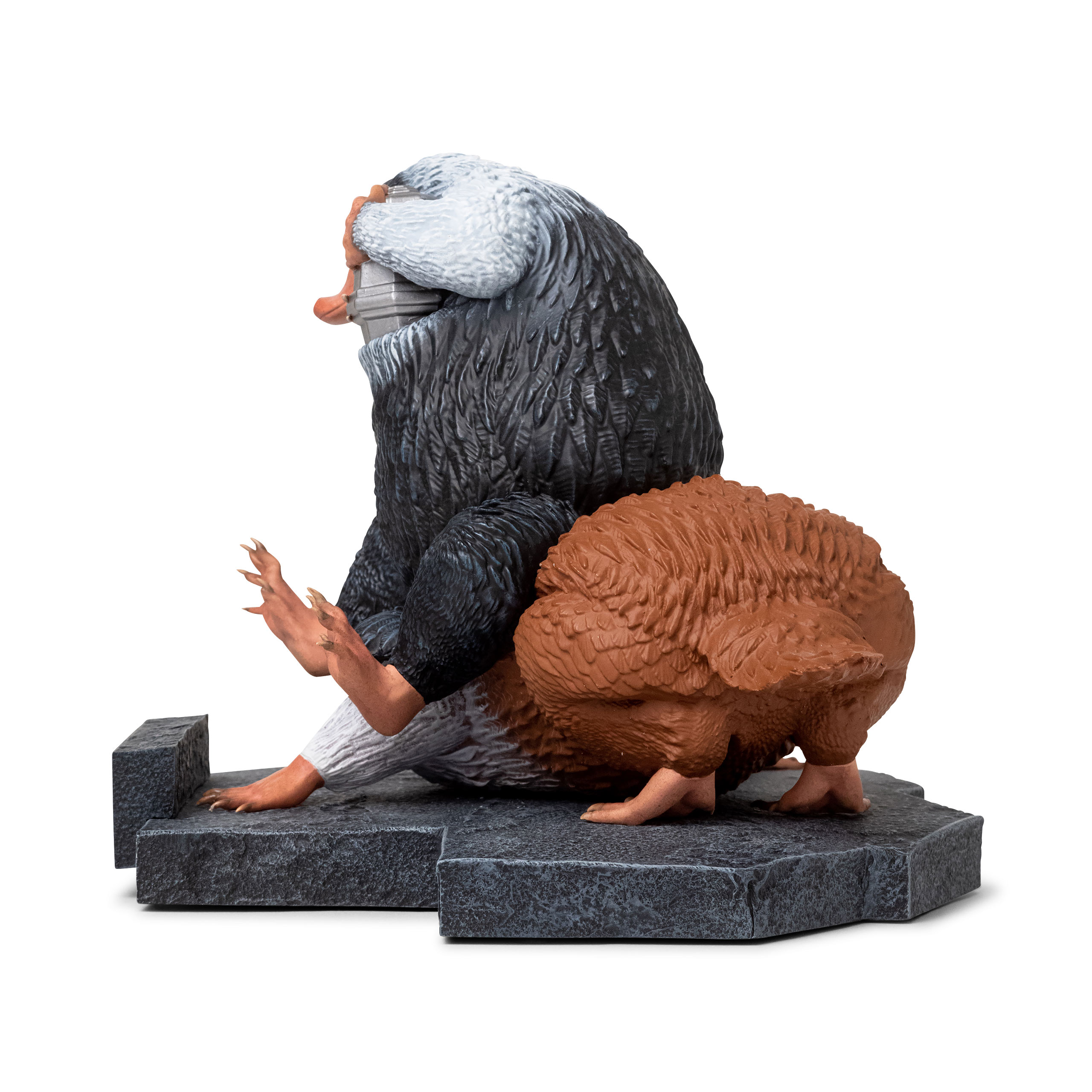 Niffler Alfie and Timothy Statue - Fantastic Beasts Dumbledore's Secrets