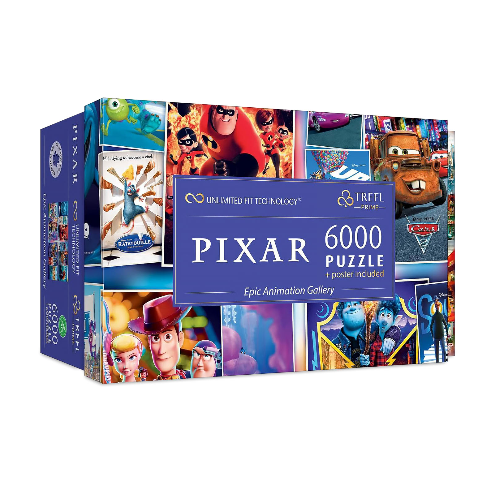 Disney - Collezione Puzzle Pixar con Poster