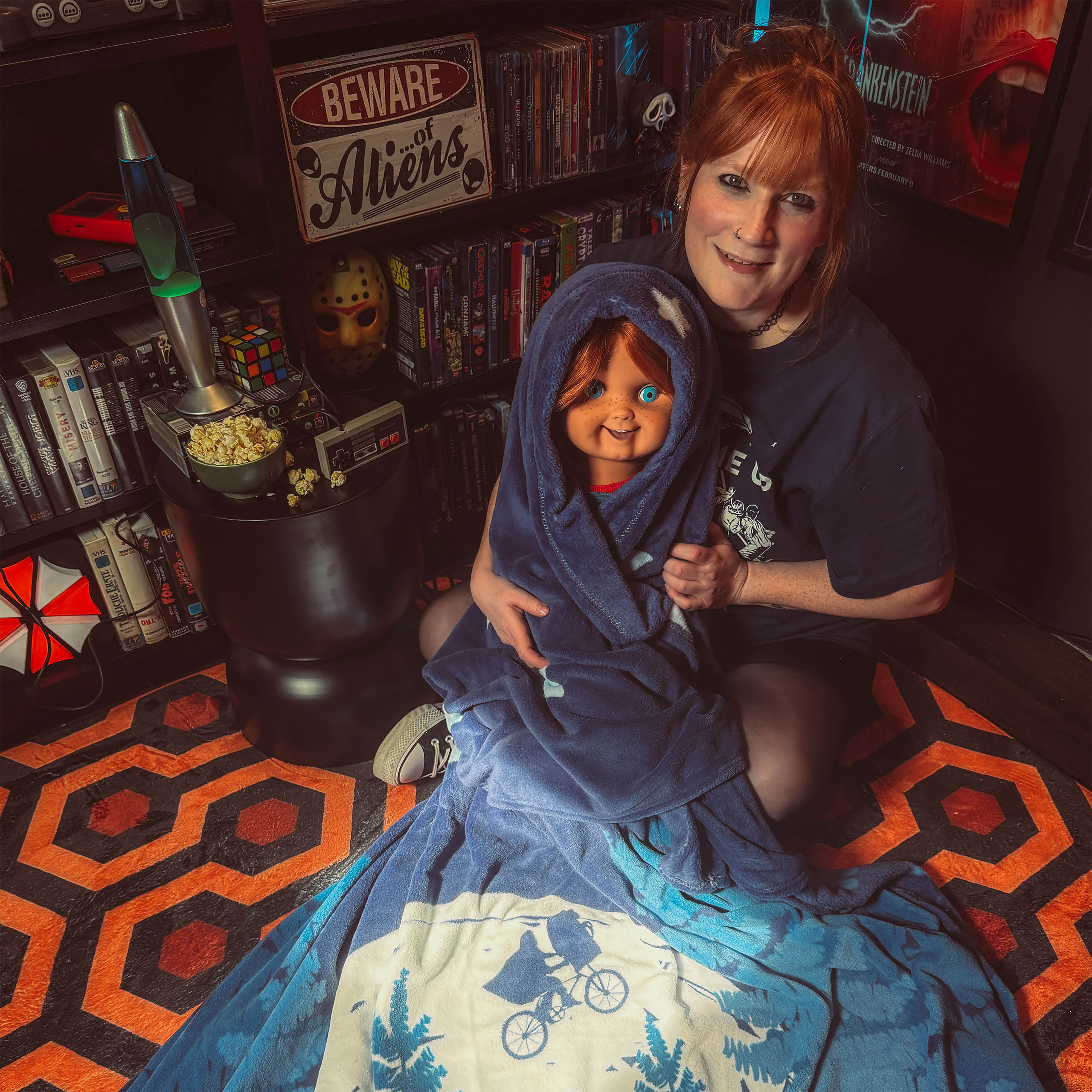 E.T. - I'll Be Right Here Fleece Blanket