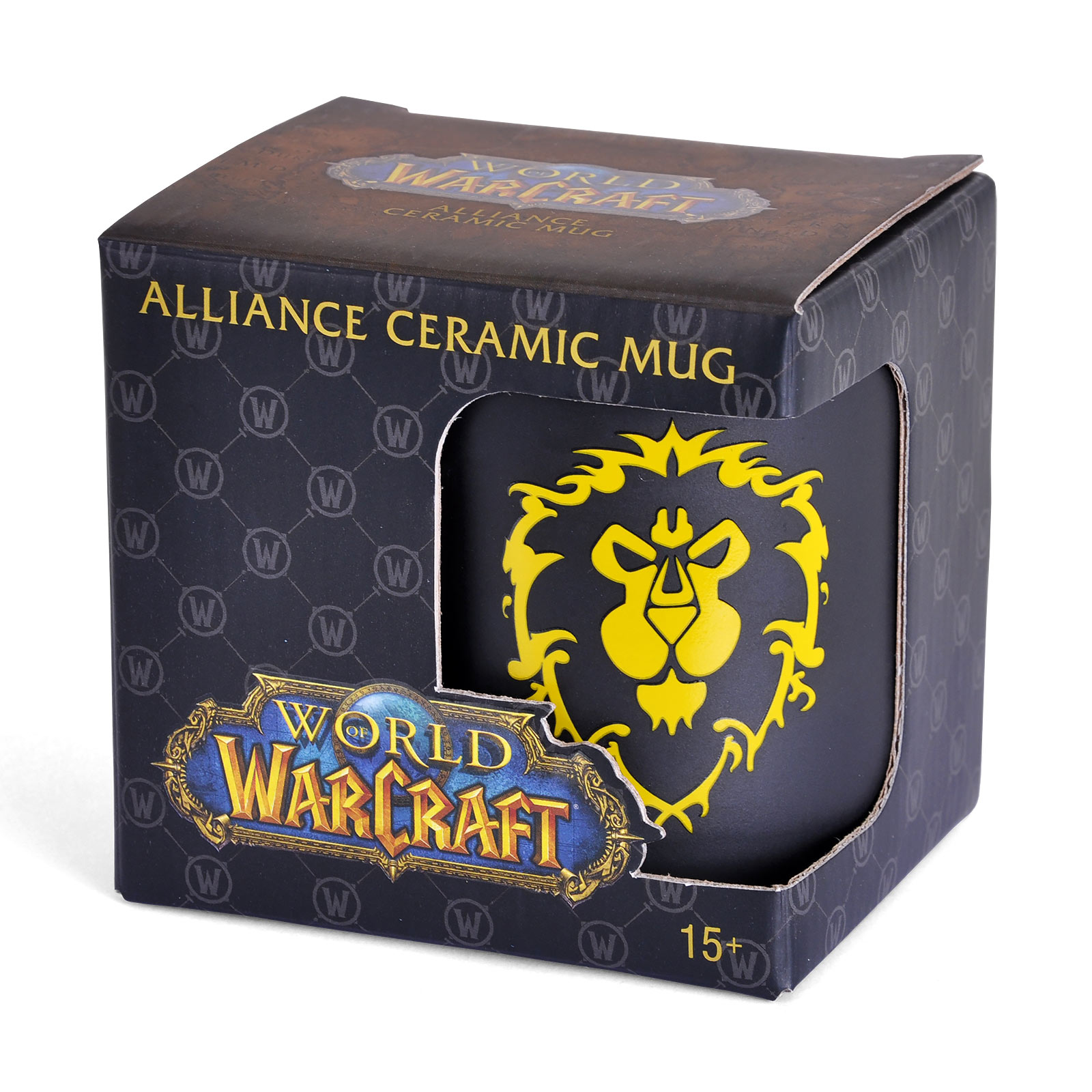 Warcraft - Alliance Logo Mok zwart blauw