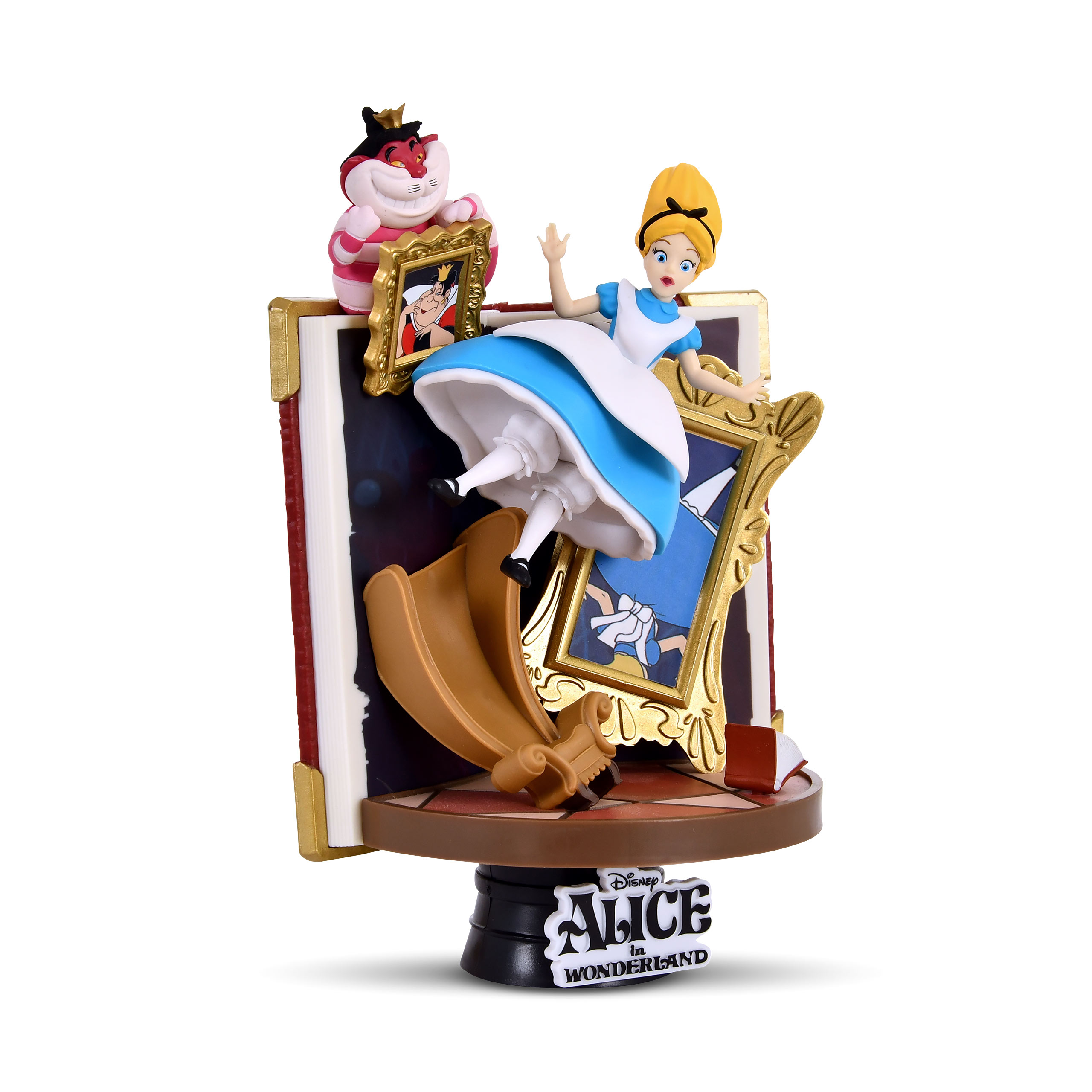 Alice im Wunderland D-Stage Diorama Figur Disney Story Book Series