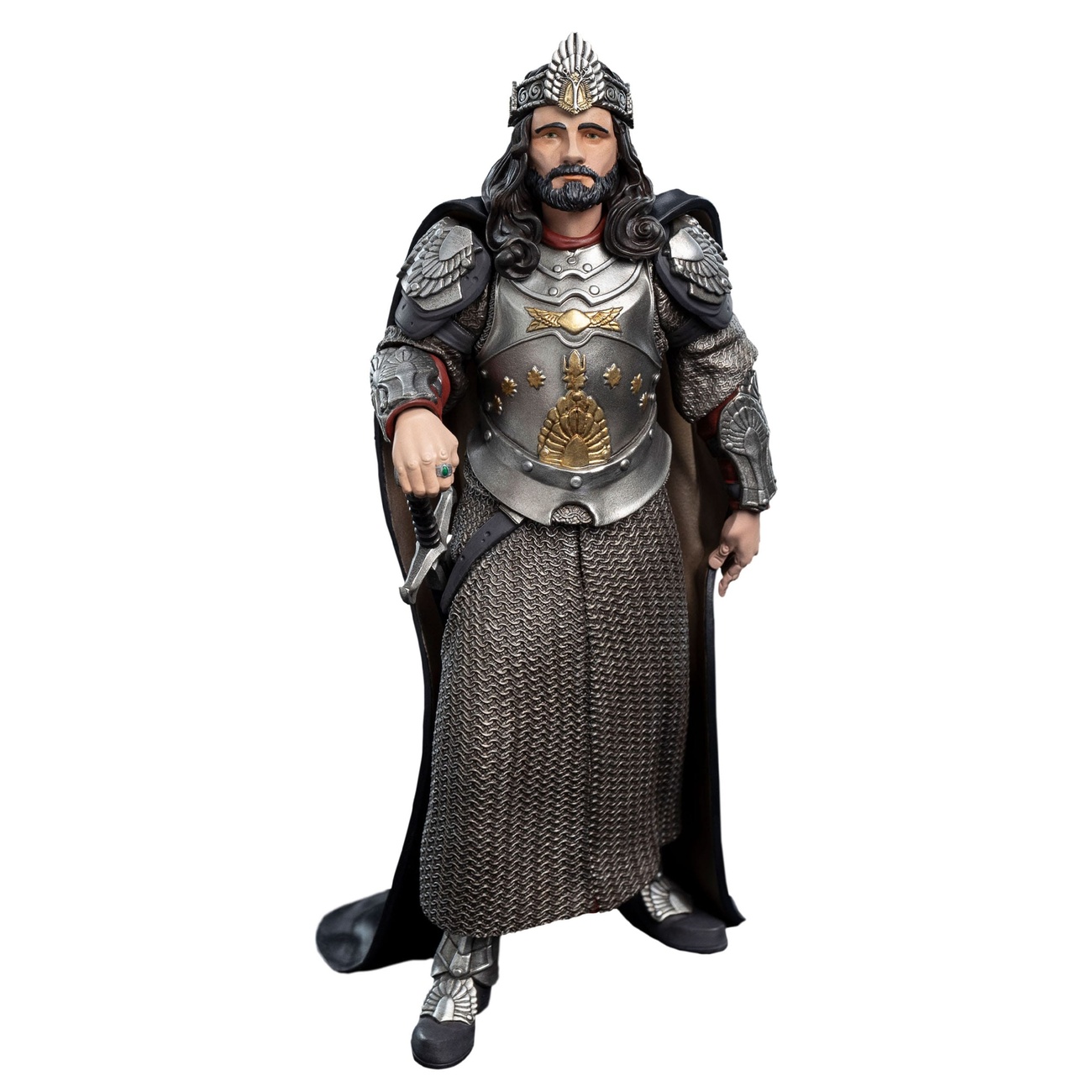 Herr der Ringe Mini Epics Vinyl Figur King Aragorn 19 cm