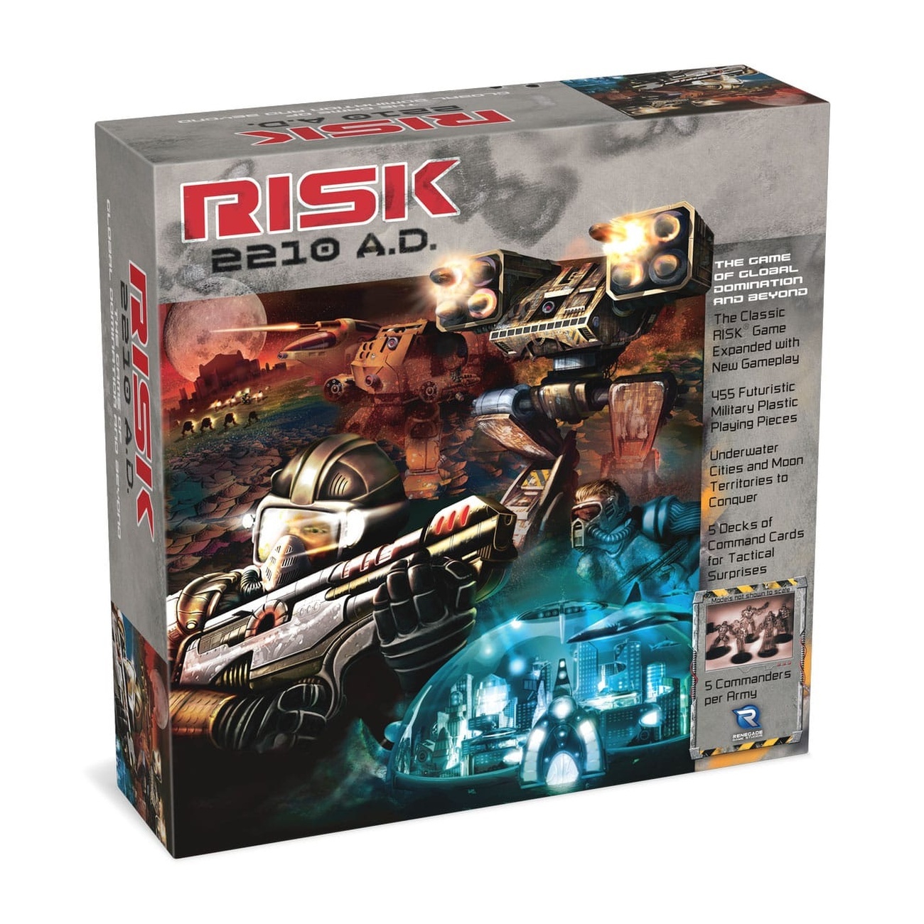 Juego de mesa Avalon Hill Risk 2210 A.D. *Versión en inglés*