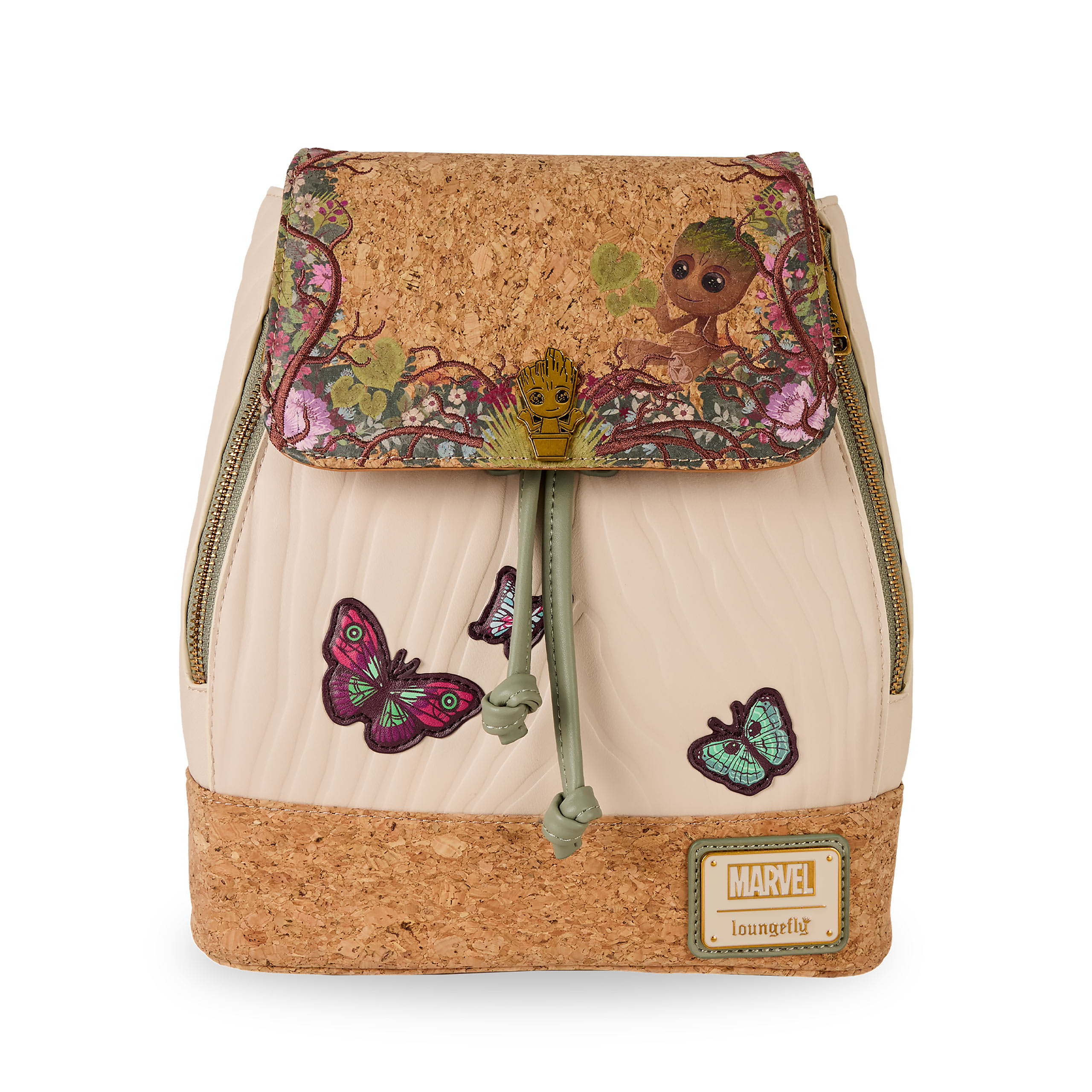 Guardianes de la Galaxia - Mini Mochila Floral Groot