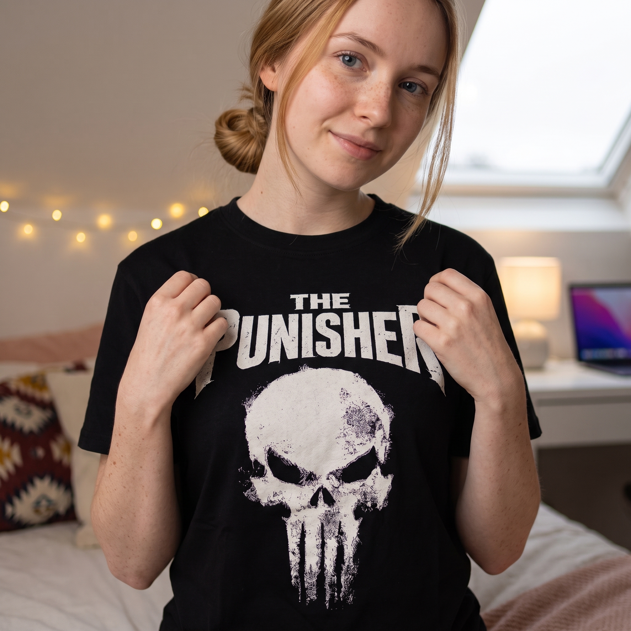 Punisher - T-shirt logo Skull