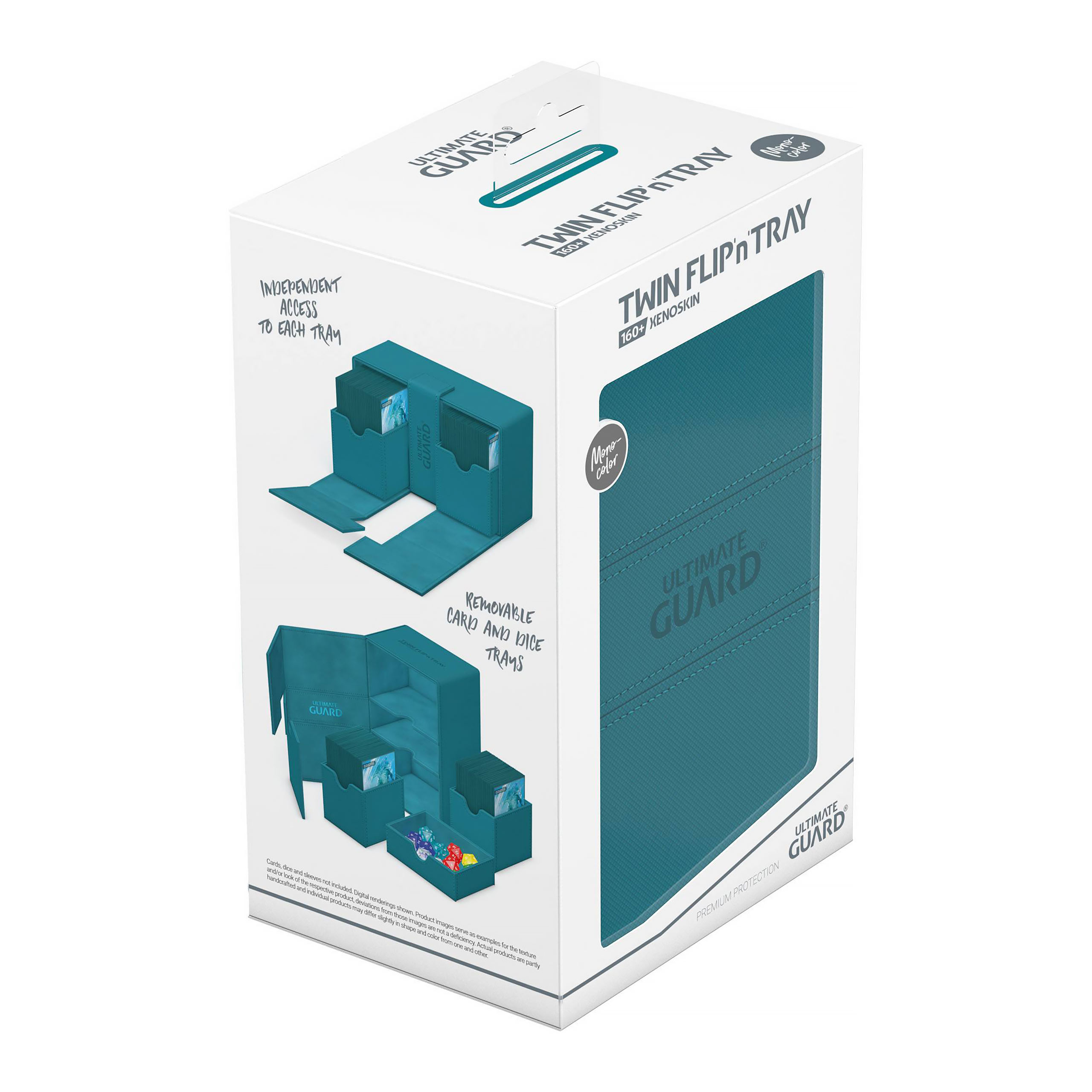 Sammelkartenbox Ultimate Guard 160+ petrol