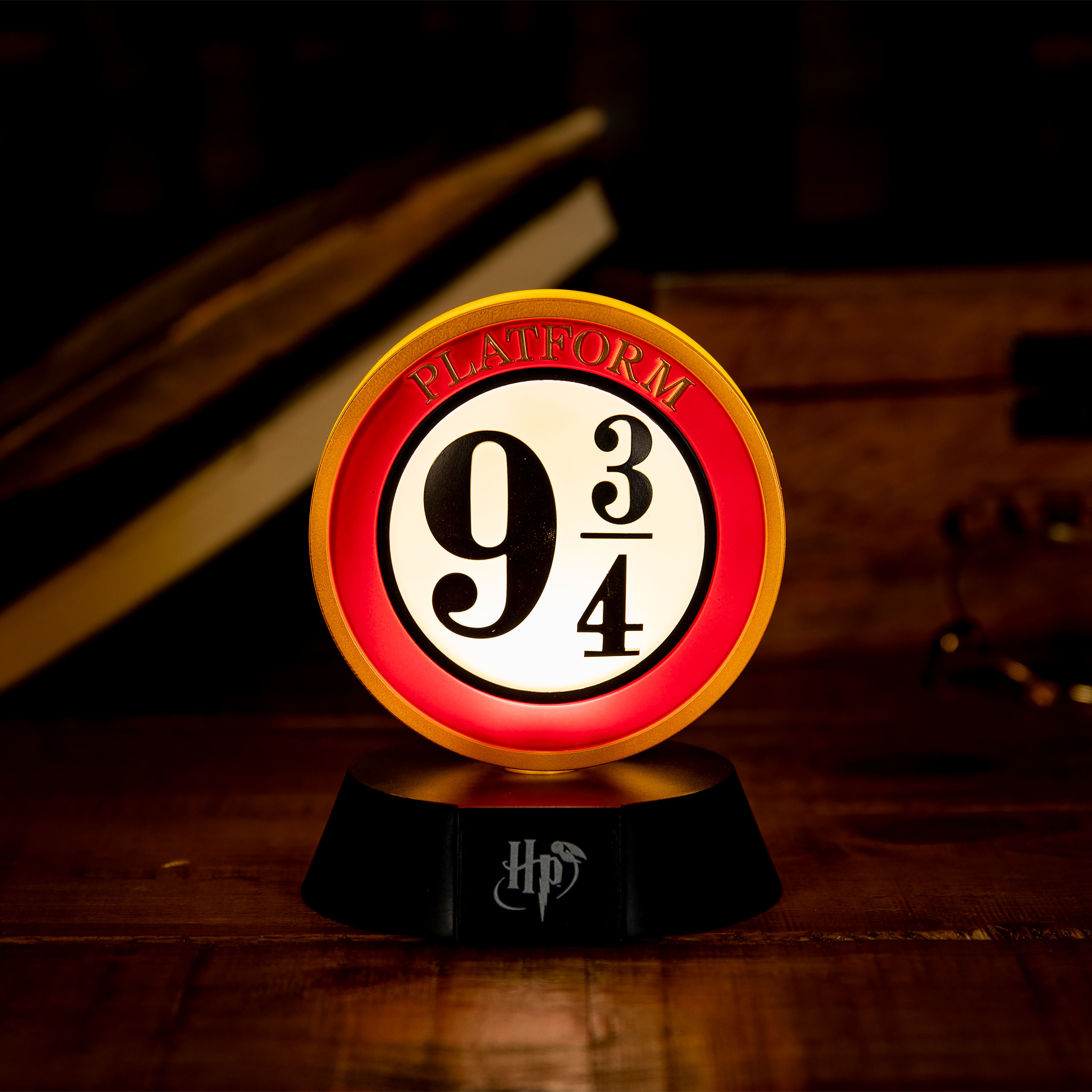 Harry Potter - Plateforme 9 3/4 Icons 3D Lampe de Table