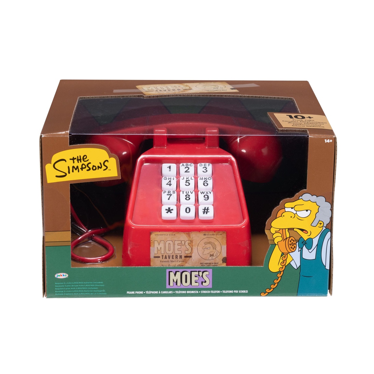 The Simpsons Roleplay Replica Moe's Prank Phone *English Version*