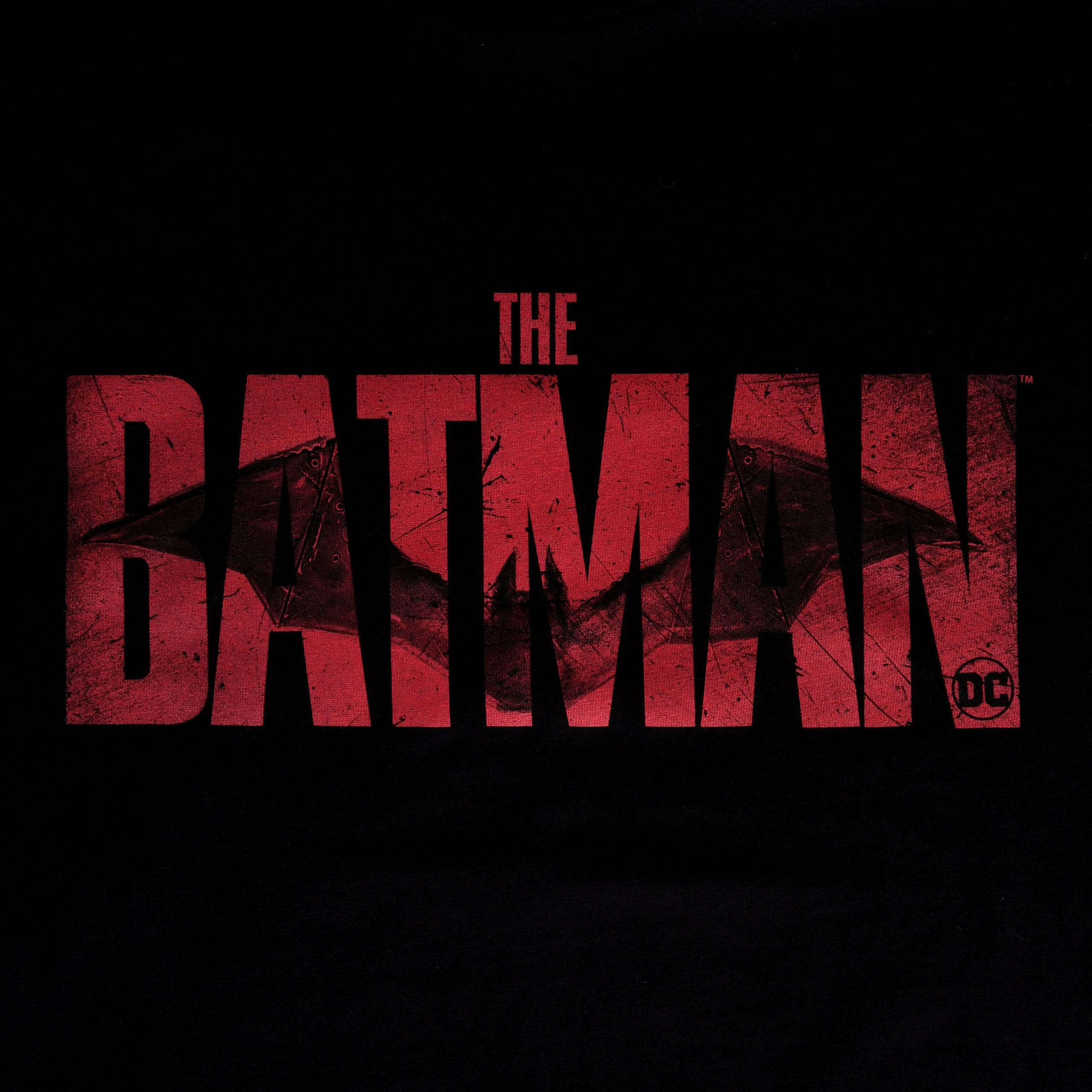 T-Shirt Logo The Batman Noir