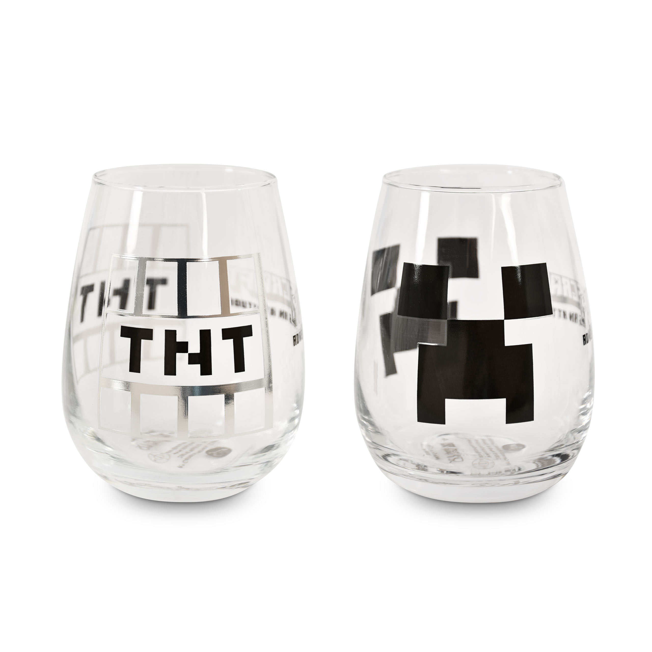 Minecraft - Bicchieri Creeper e TNT Set da 2