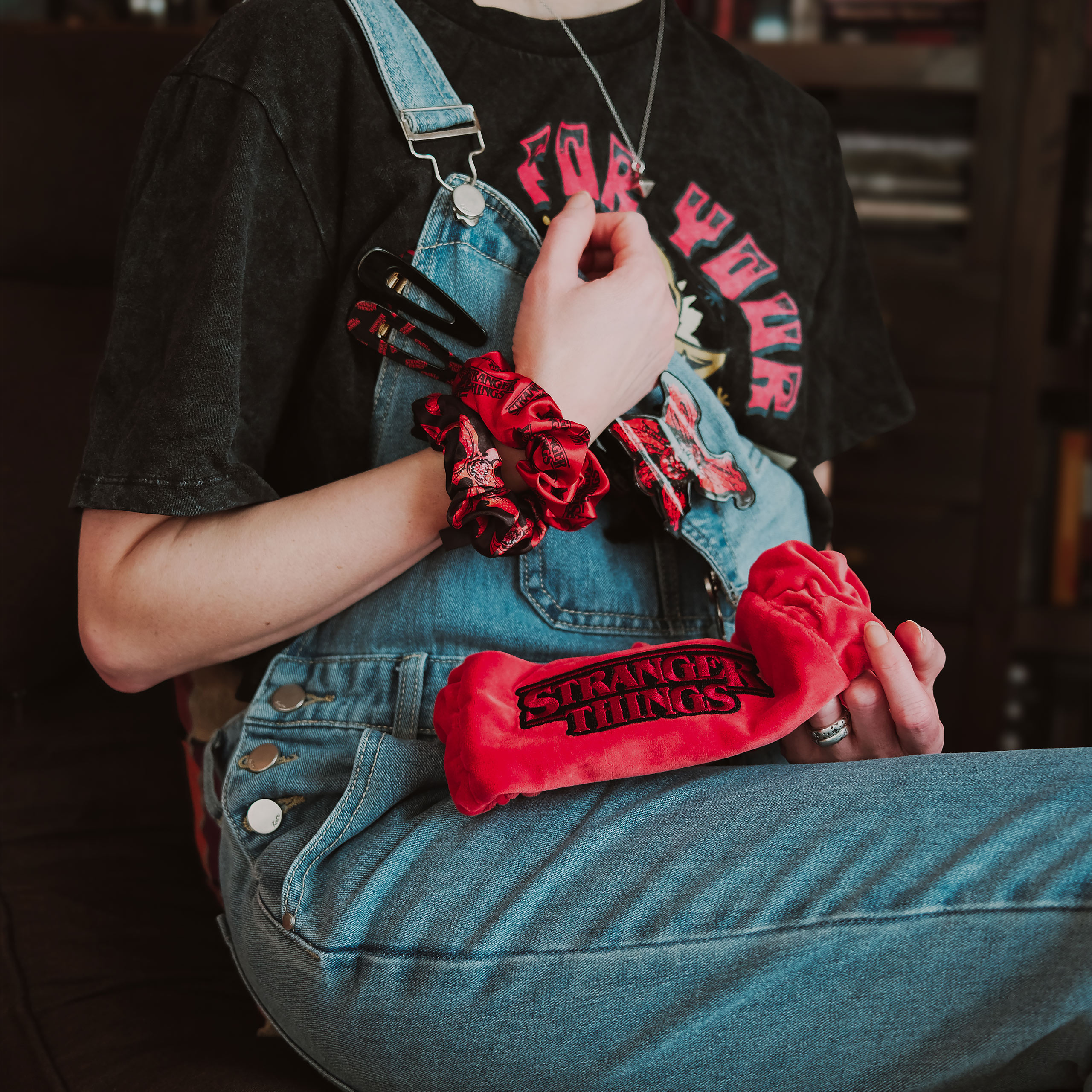 Stranger Things - Set de regalo de accesorios para el pelo Demogorgon