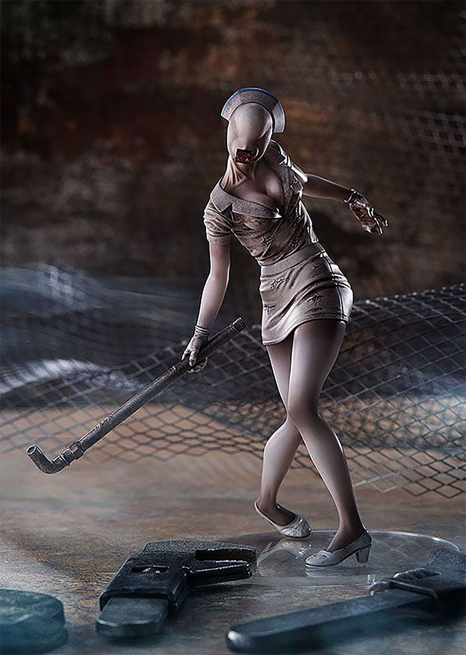 Silent Hill - Figurine Infirmière à tête bulle