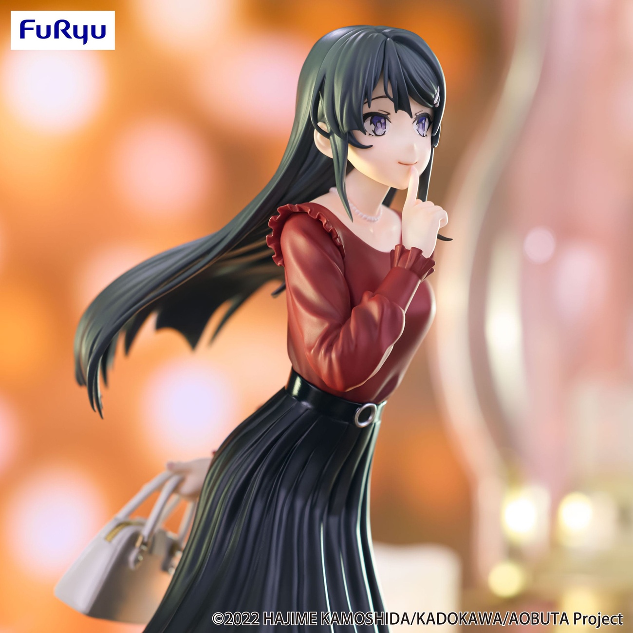 Rascal Does Not Dream of Bunny Girl Senpai Statua PVC Trio-Try-iT Mai Sakurajima Outfit Invernale Ver. 21 cm