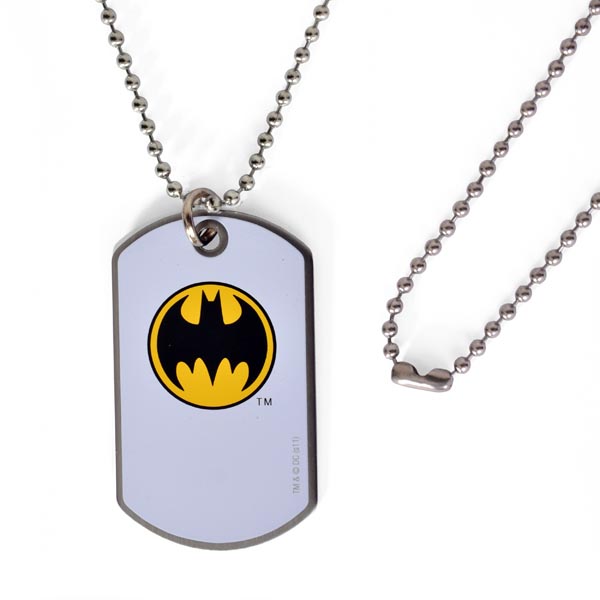 Batman Necklace with Reversible Pendant