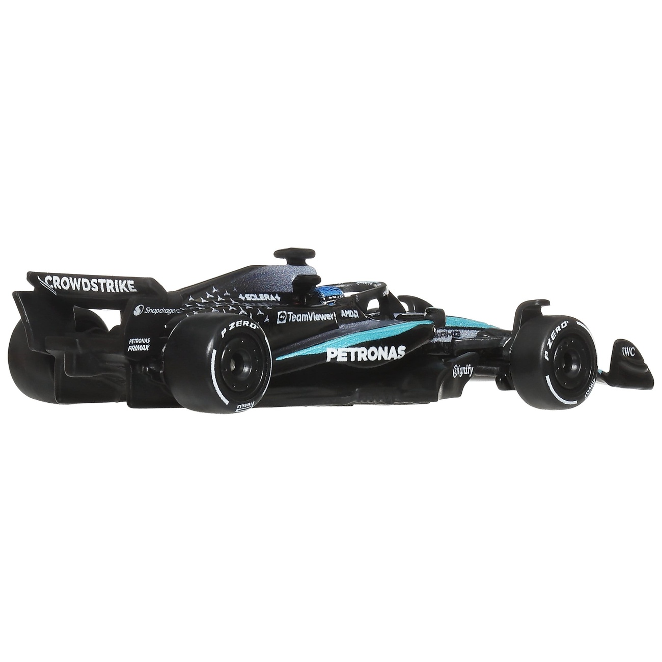 Formule 1 Hot Wheels véhicule Premium moulé sous pression 1:64 Équipe Mercedes Benz : Pilote 1