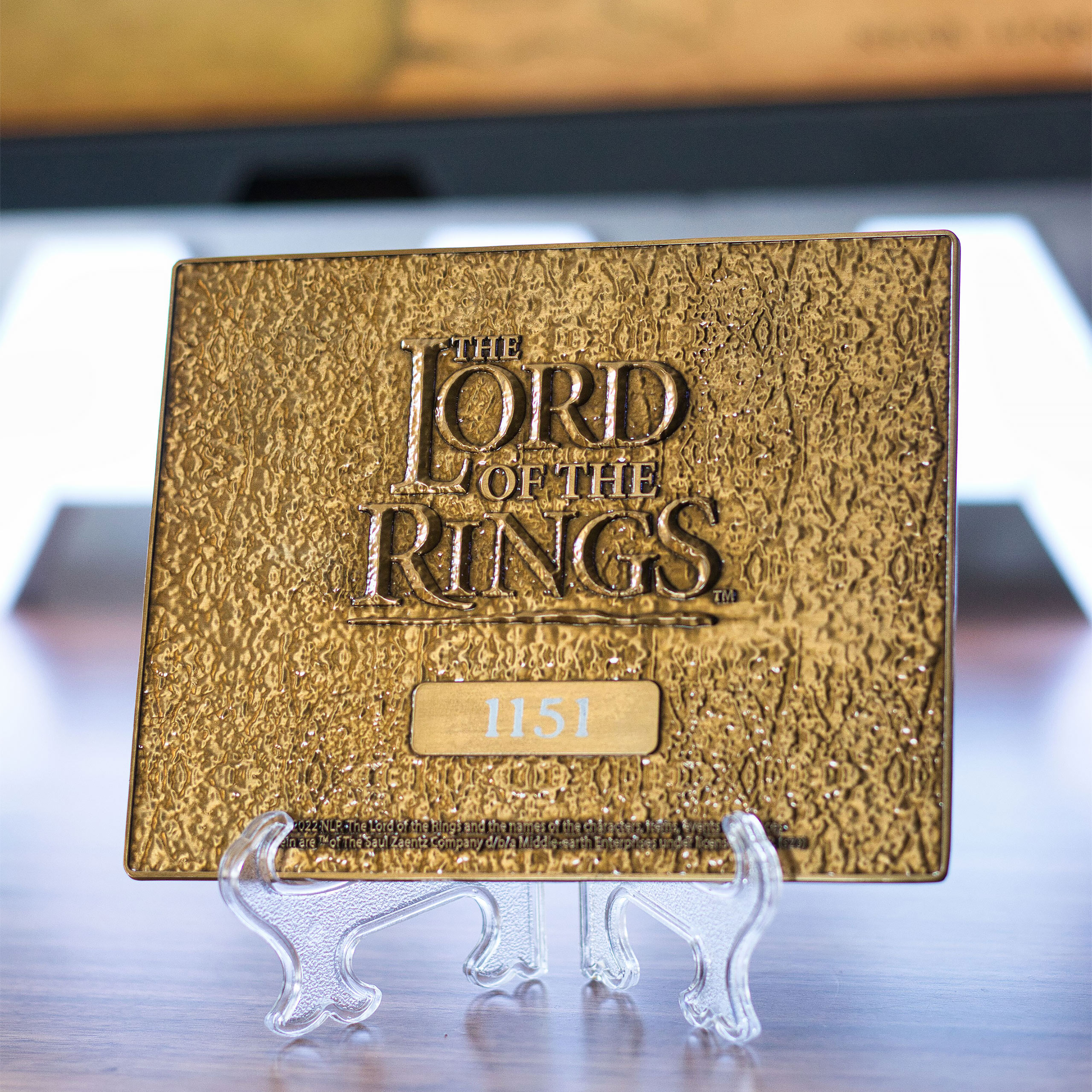 Lord of the Rings - Midden-aarde Kaart Replica met Presentatiedisplay