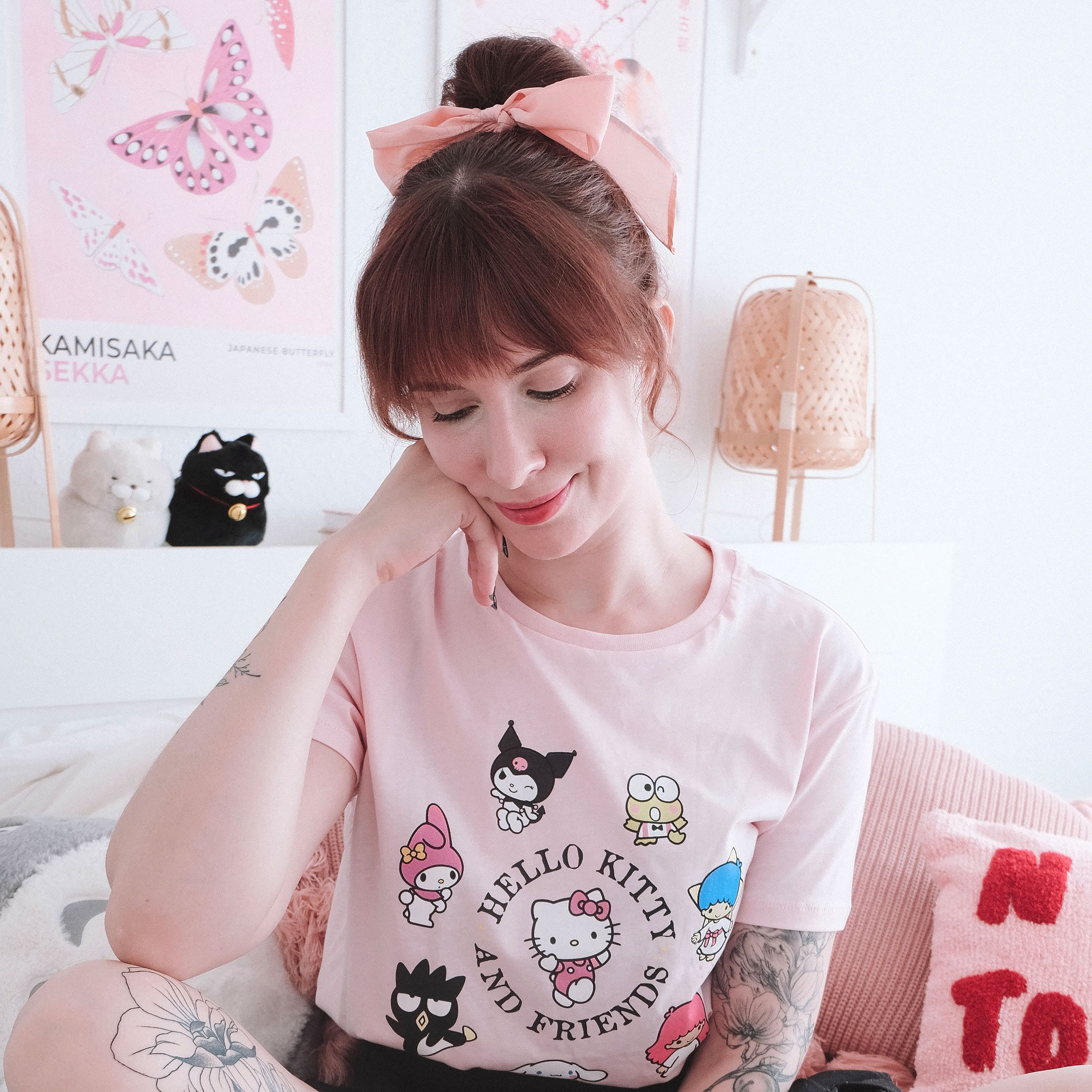 Hello Kitty and Friends T-Shirt rosa