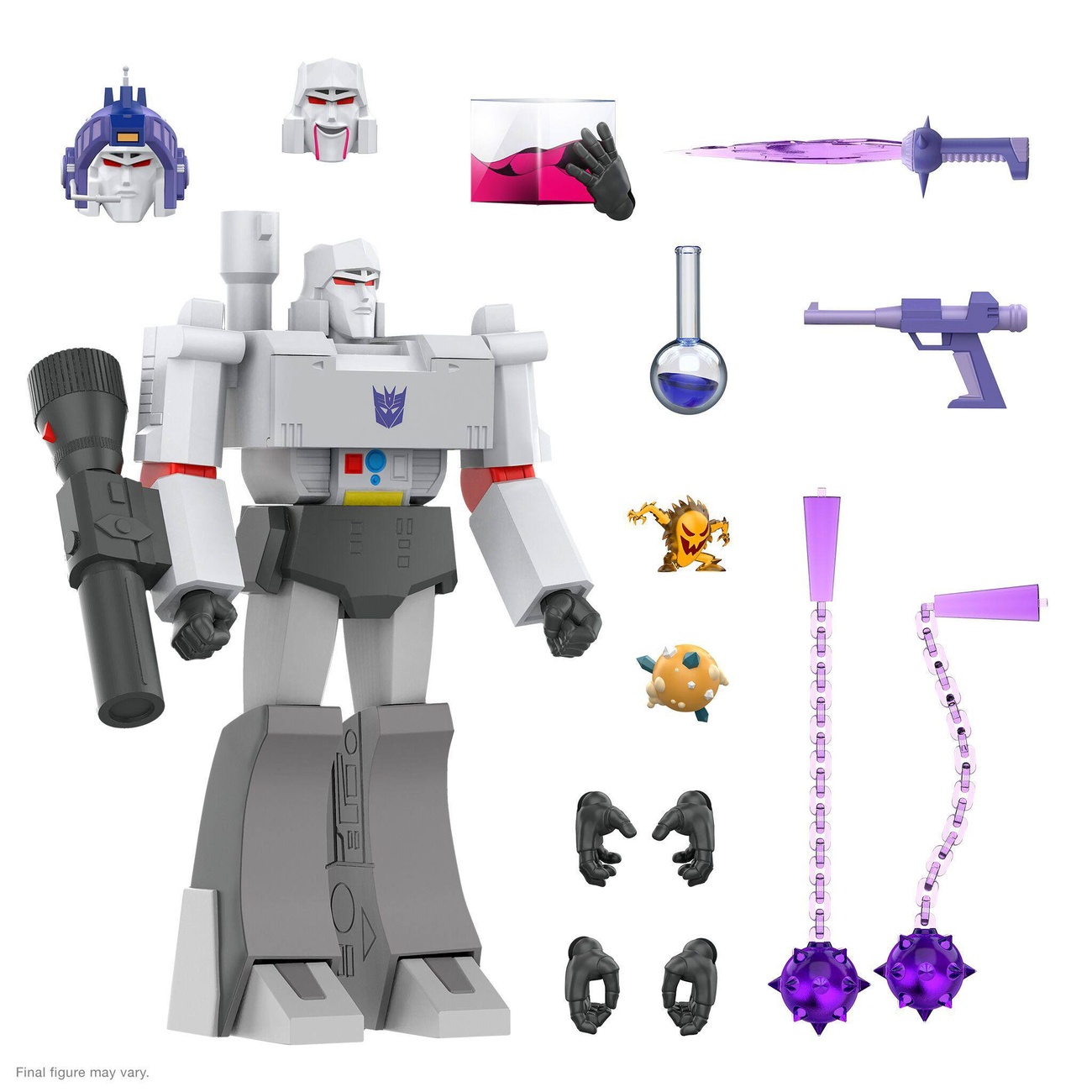 Transformers Ultimates action figure Megatron (cartone G1) 20 cm