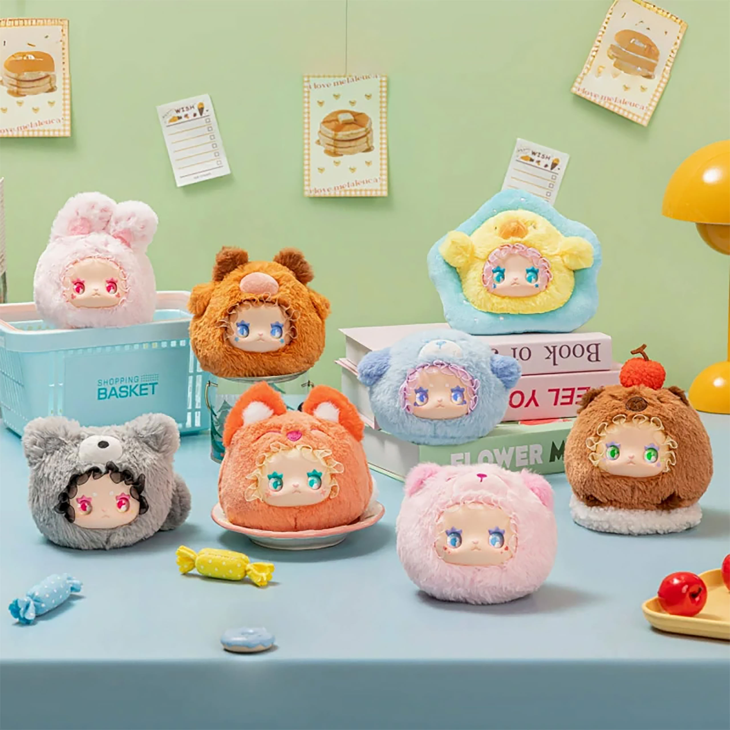 Emma - Rua Rua Zoo Mystery Plush Keychain 6-Piece Display