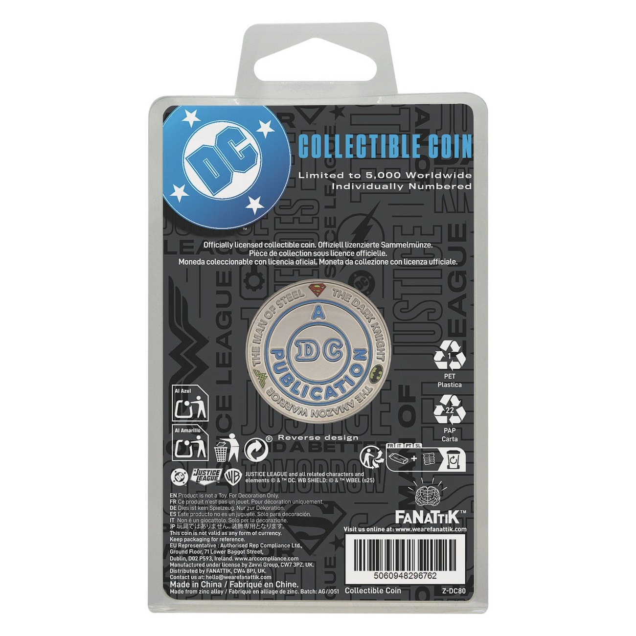 Moneda coleccionable DC Comics DC Comics