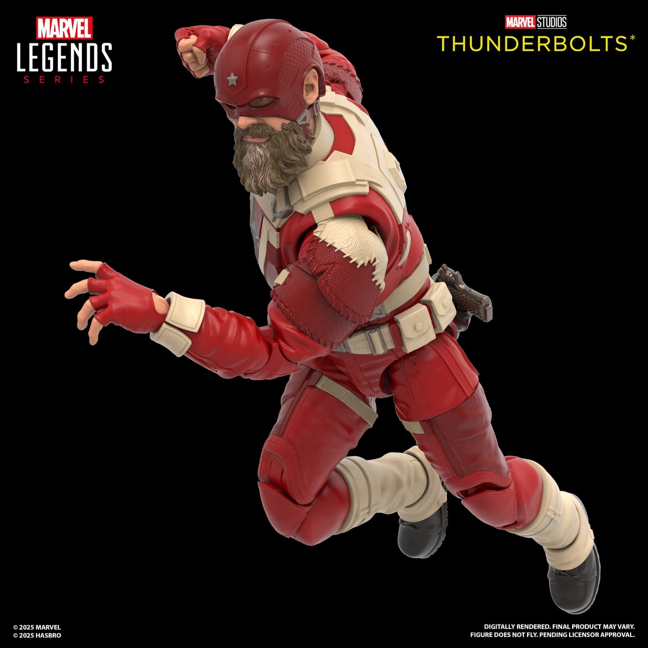 Thunderbolts Marvel Legends actionfigurer 2-pack Yelena Belova & Red Guardian 15 cm