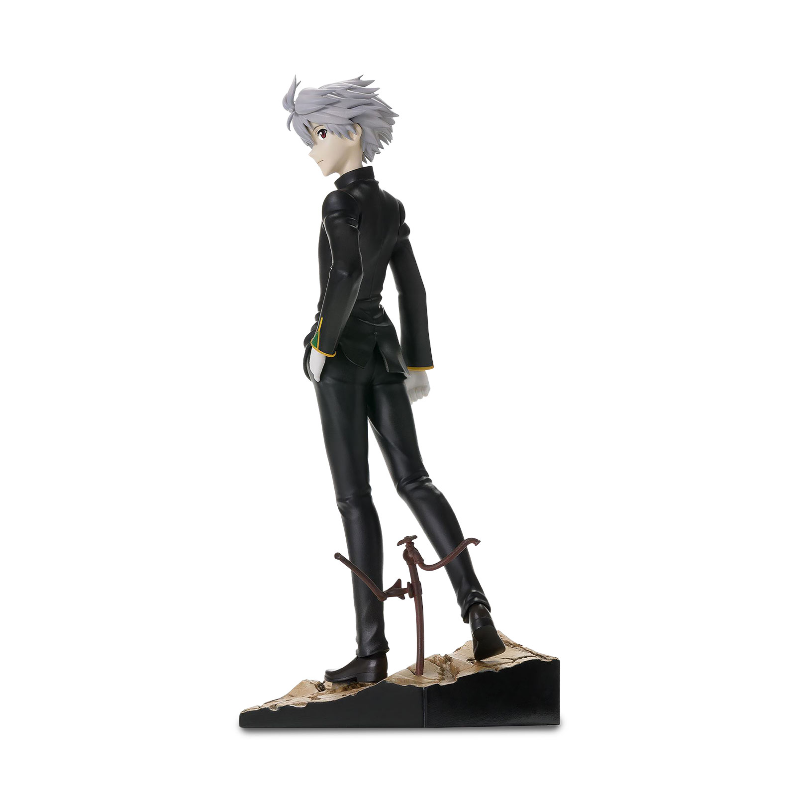 Evangelion 3.0 + 1.0 - Kaworu Nagisa SPM Figura Versione Tuta da Comandante