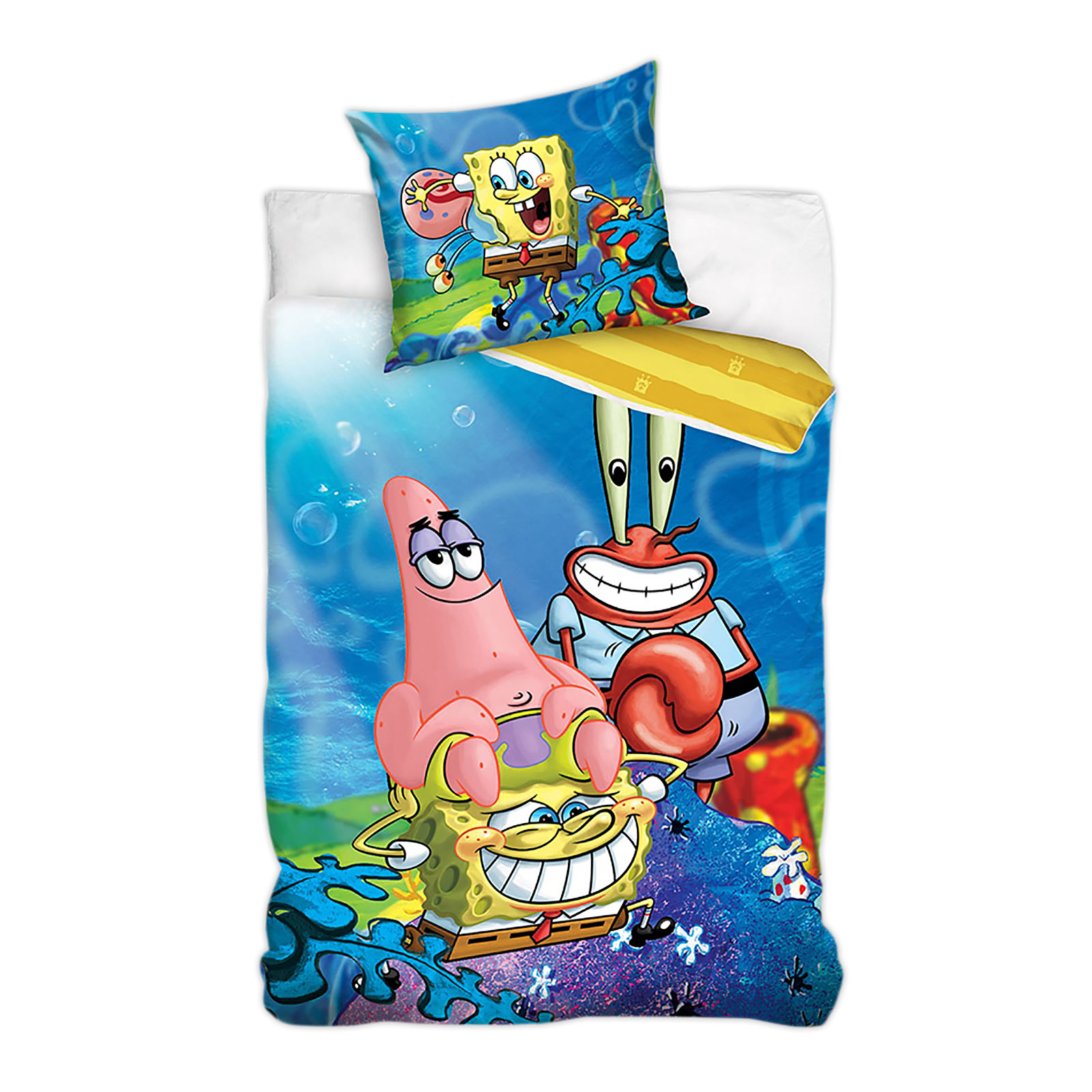 Linge de lit réversible SpongeBob & Friends