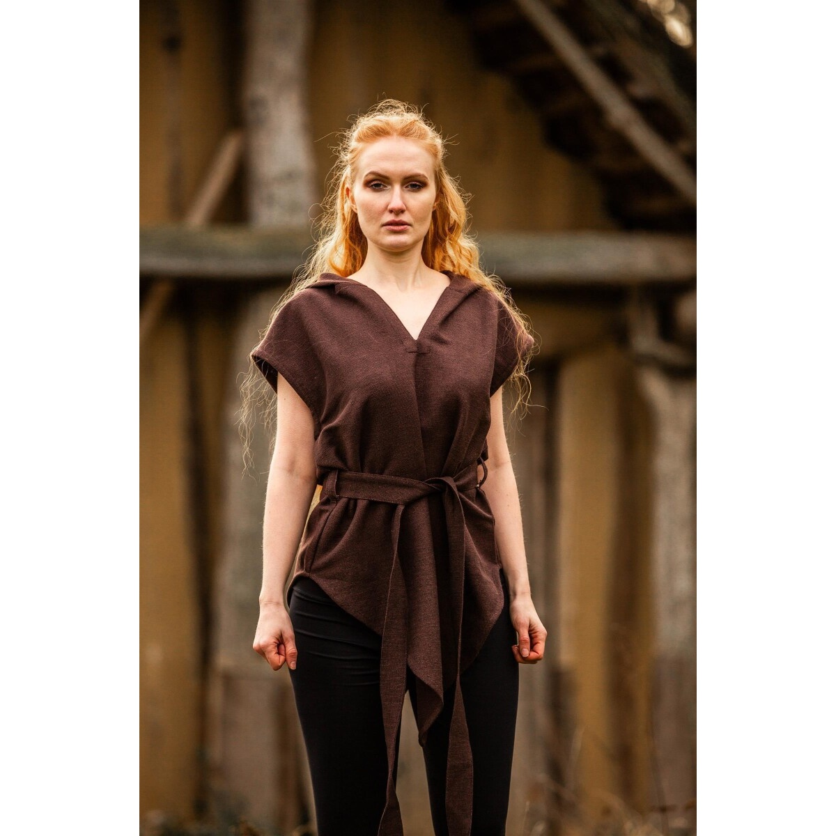 Medieval Ranger Tunic Aldon brown