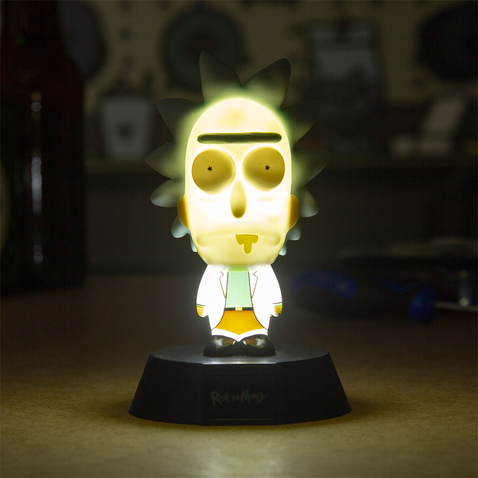 Rick and Morty - Rick Icons 3D Tafellamp