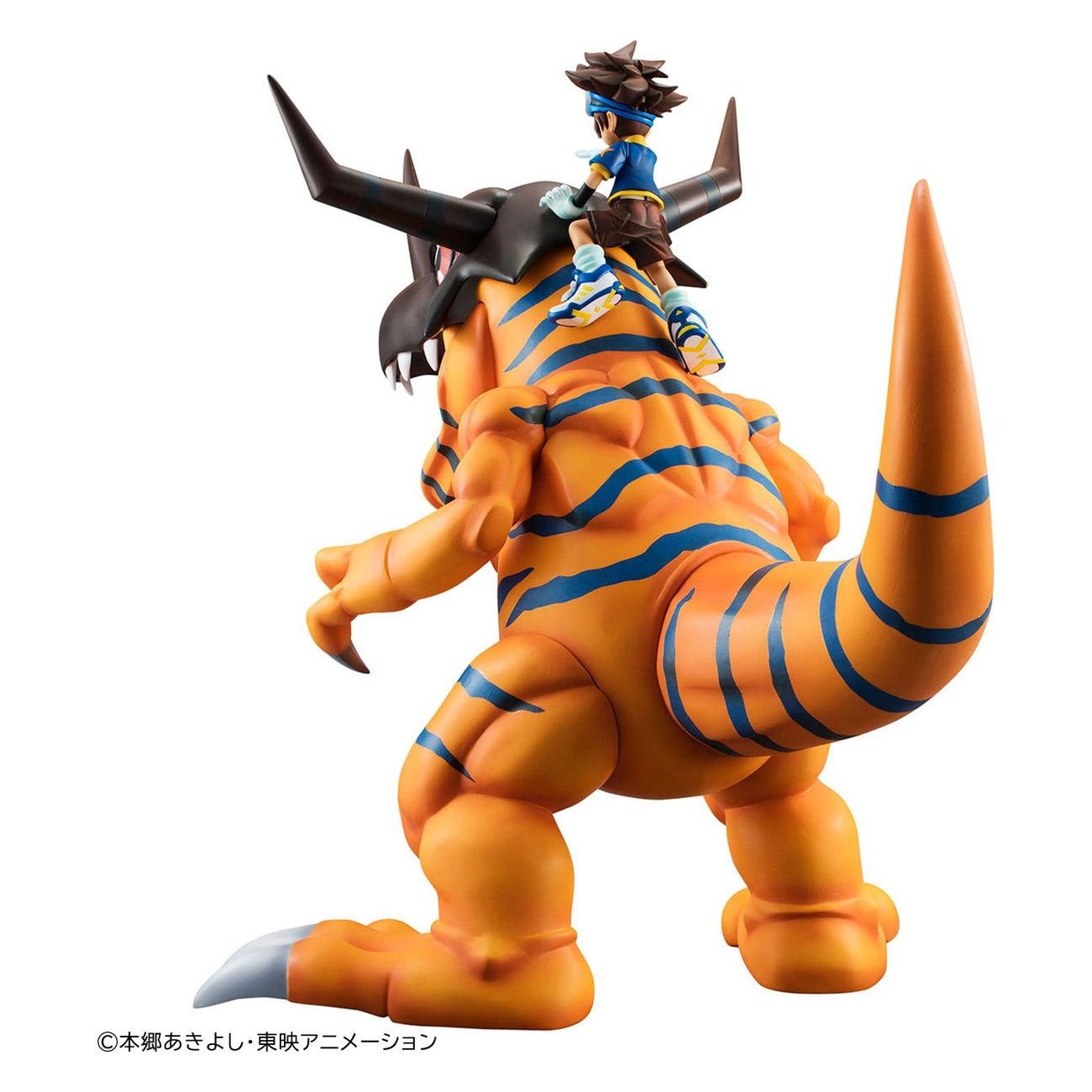 Digimon Adventure - Greymon och Taichi Yagami G.E.M. Series figureset (Repeat)