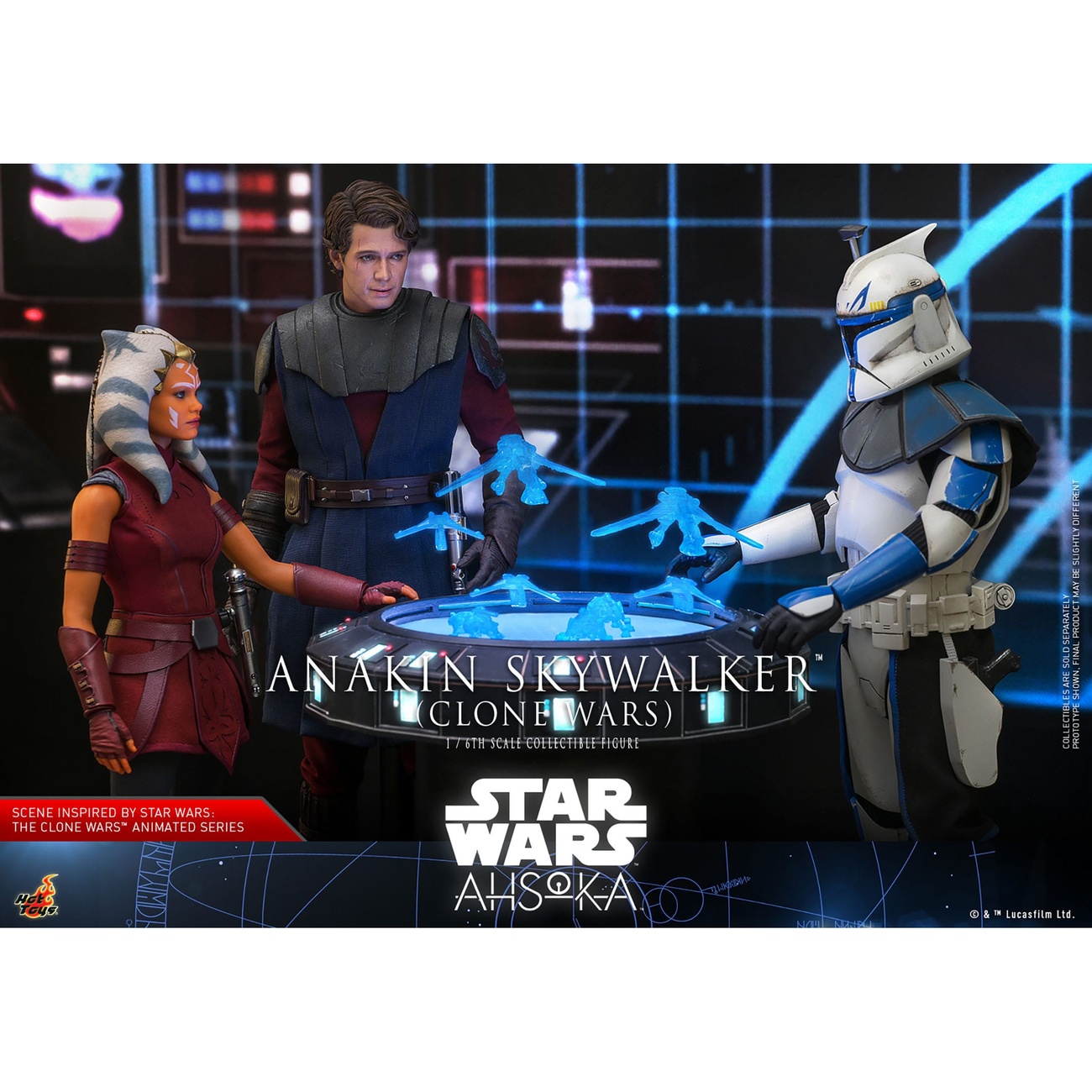 Star Wars: The Clone Wars Action figure 1/6 Anakin Skywalker 31 cm