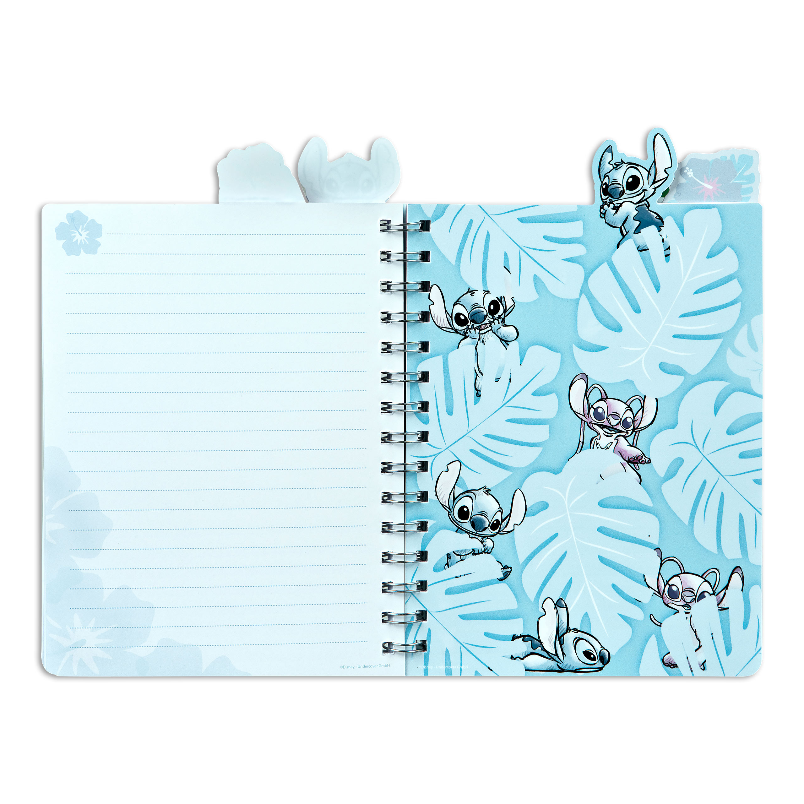 Cuaderno Espiral Stitch - Lilo & Stitch