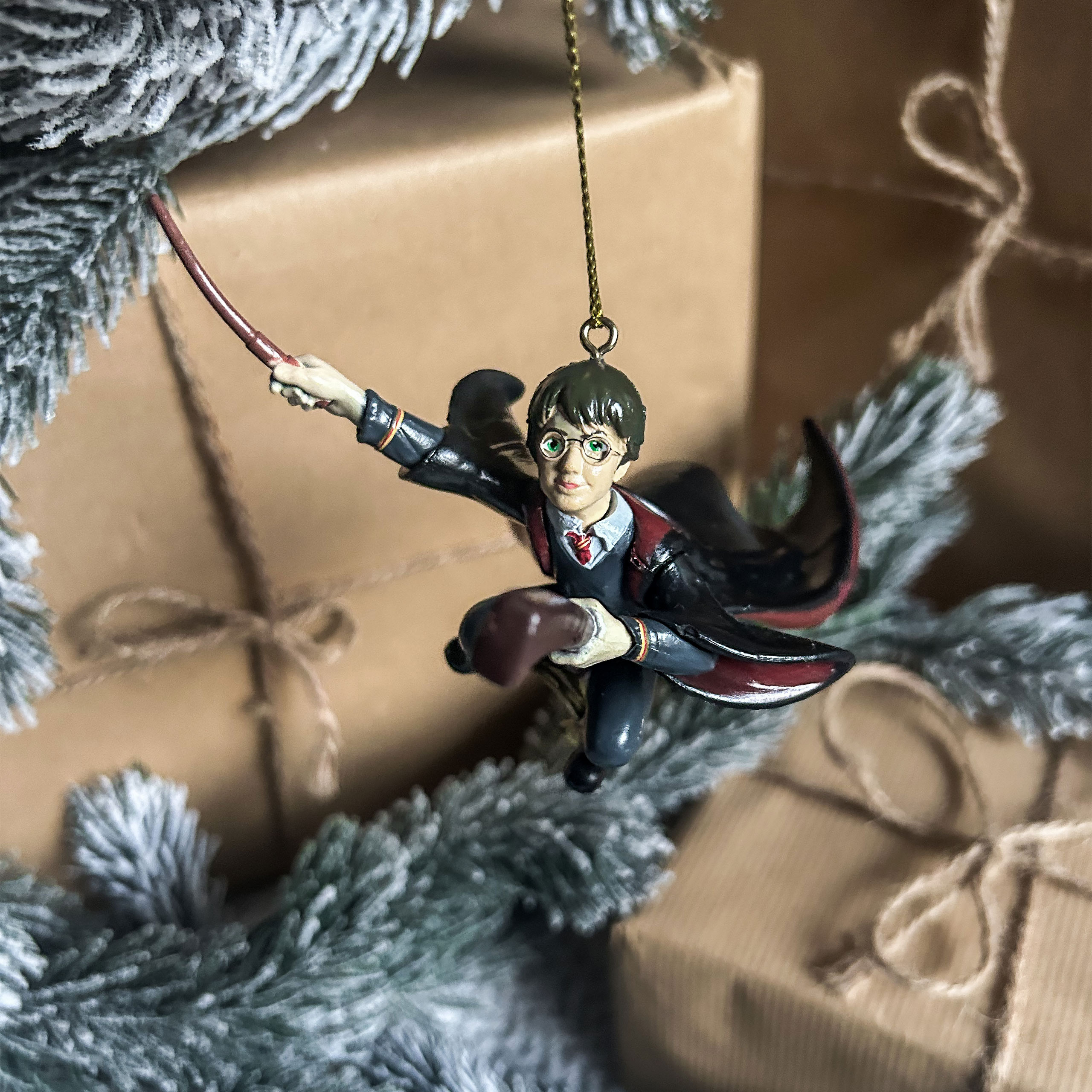 Harry met Nimbus 2000 kerstboomornament - Harry Potter