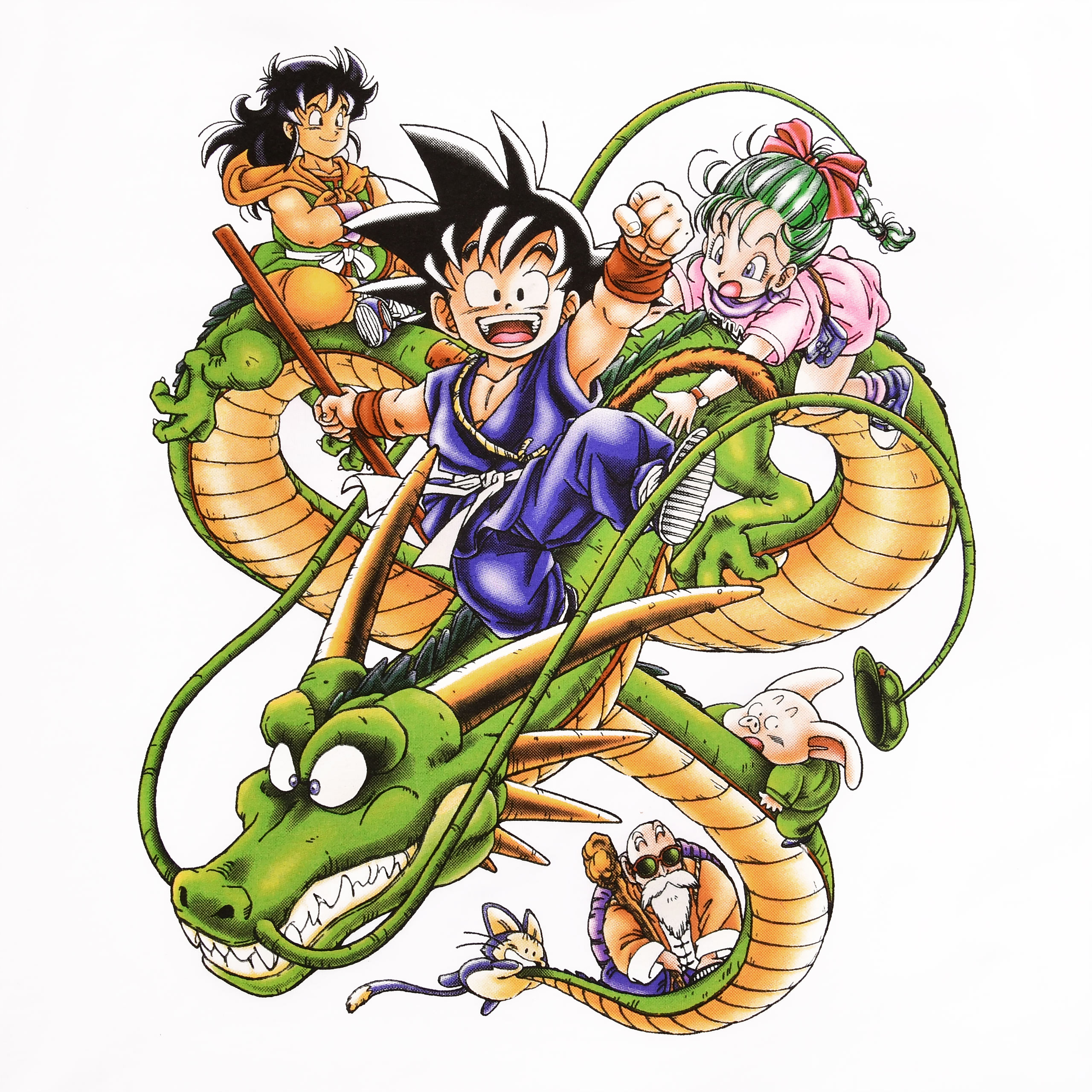 Dragon Ball - Camiseta blanca de Shenlong