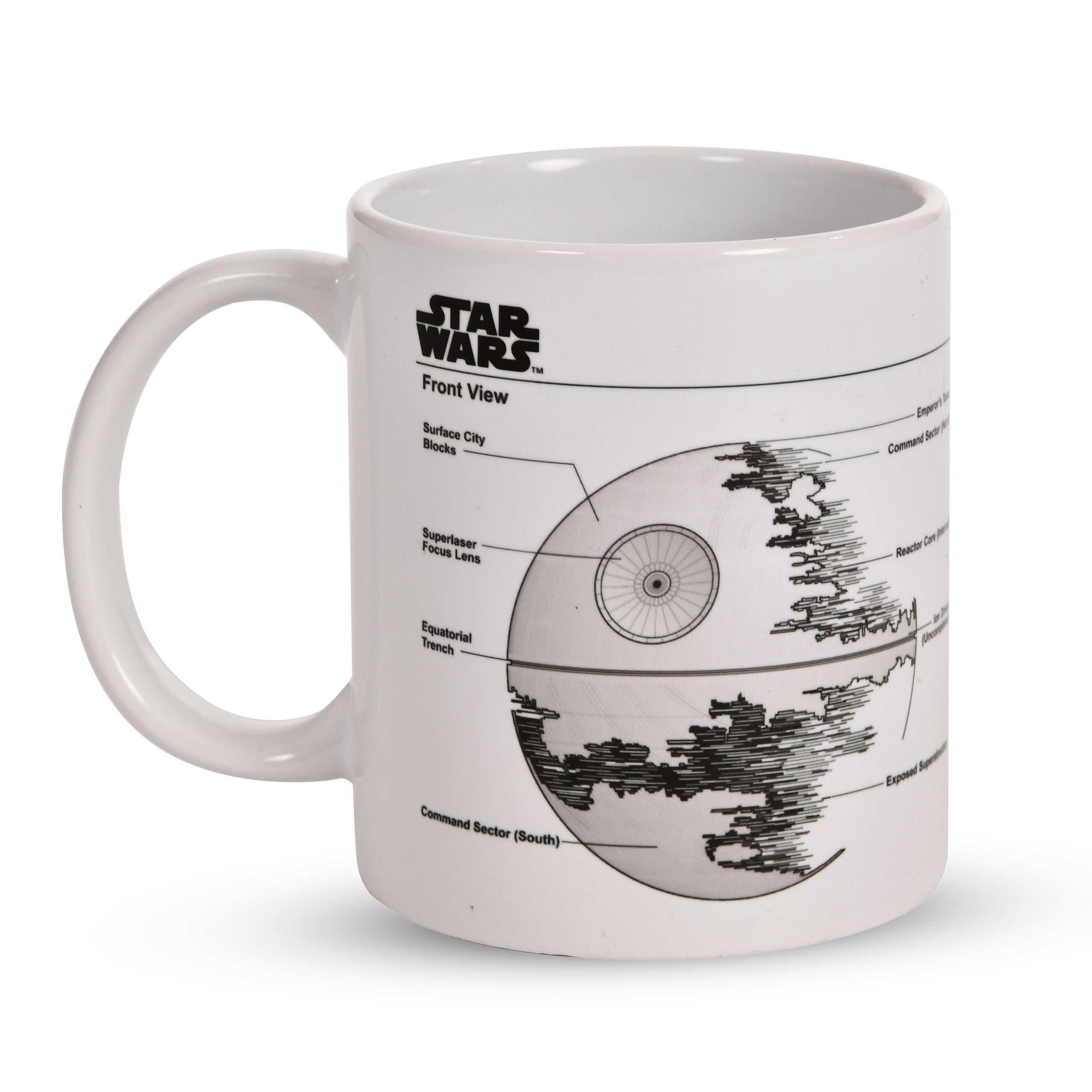 Death Star Sketch Mug - Star Wars