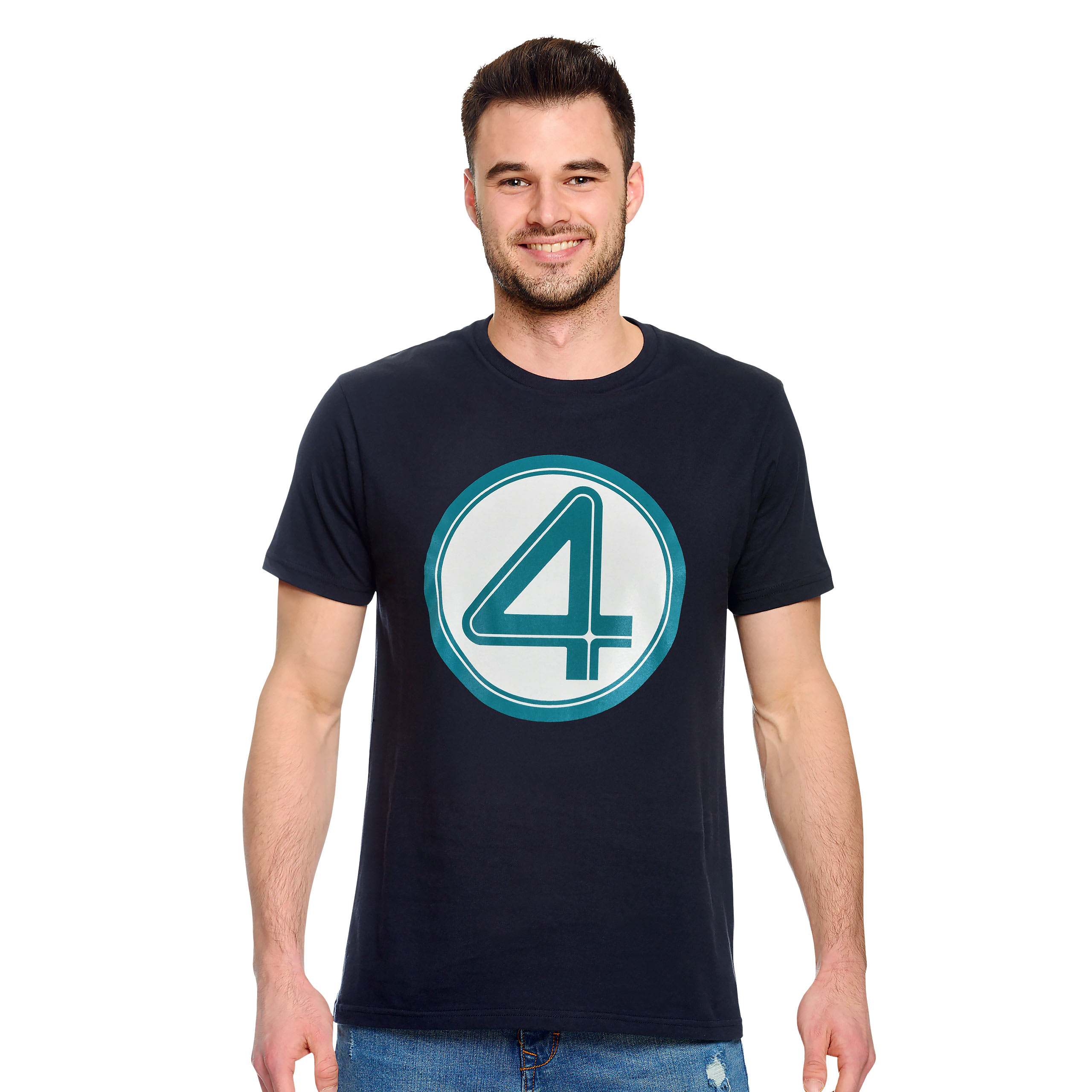Fantastic Four - Emblem T-Shirt blau