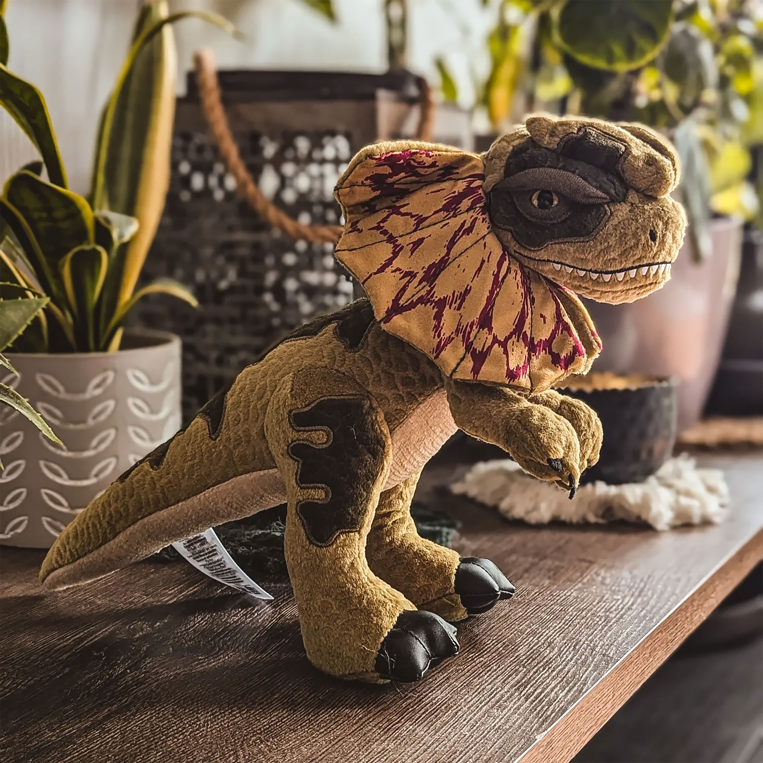 Jurassic Park - Figurine en peluche Dilophosaurus Rex