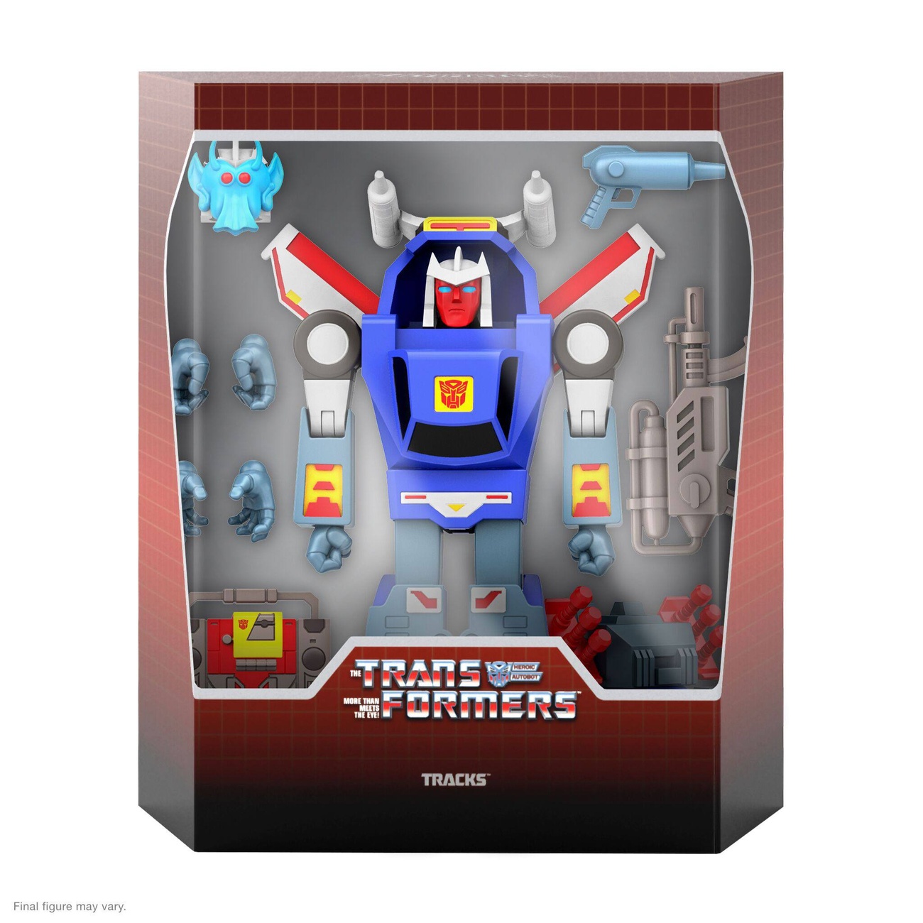 Transformers Ultimates action figure Tracks (cartone G1) 19 cm
