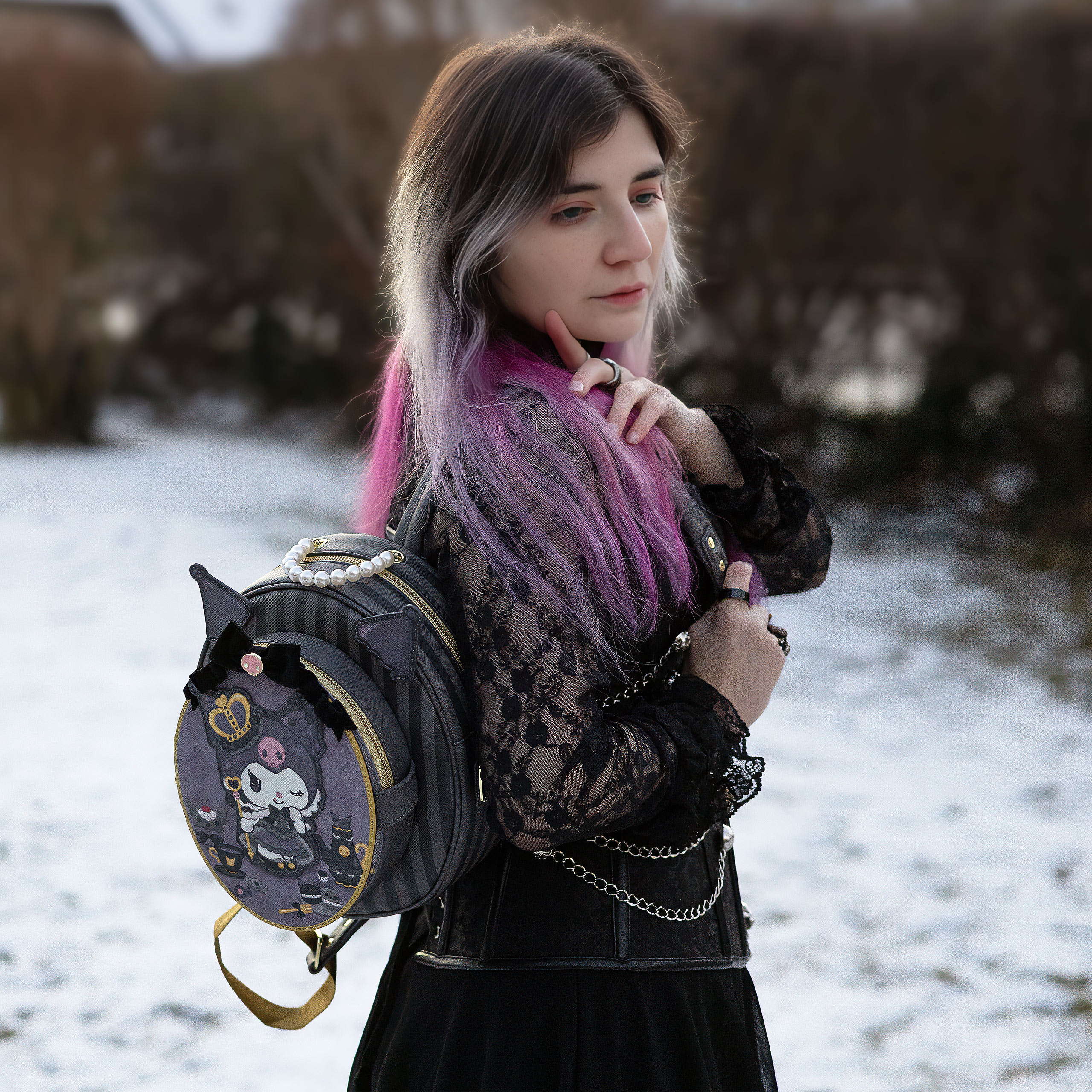 Sanrio - Kuromi 20th Anniversary Mini Backpack