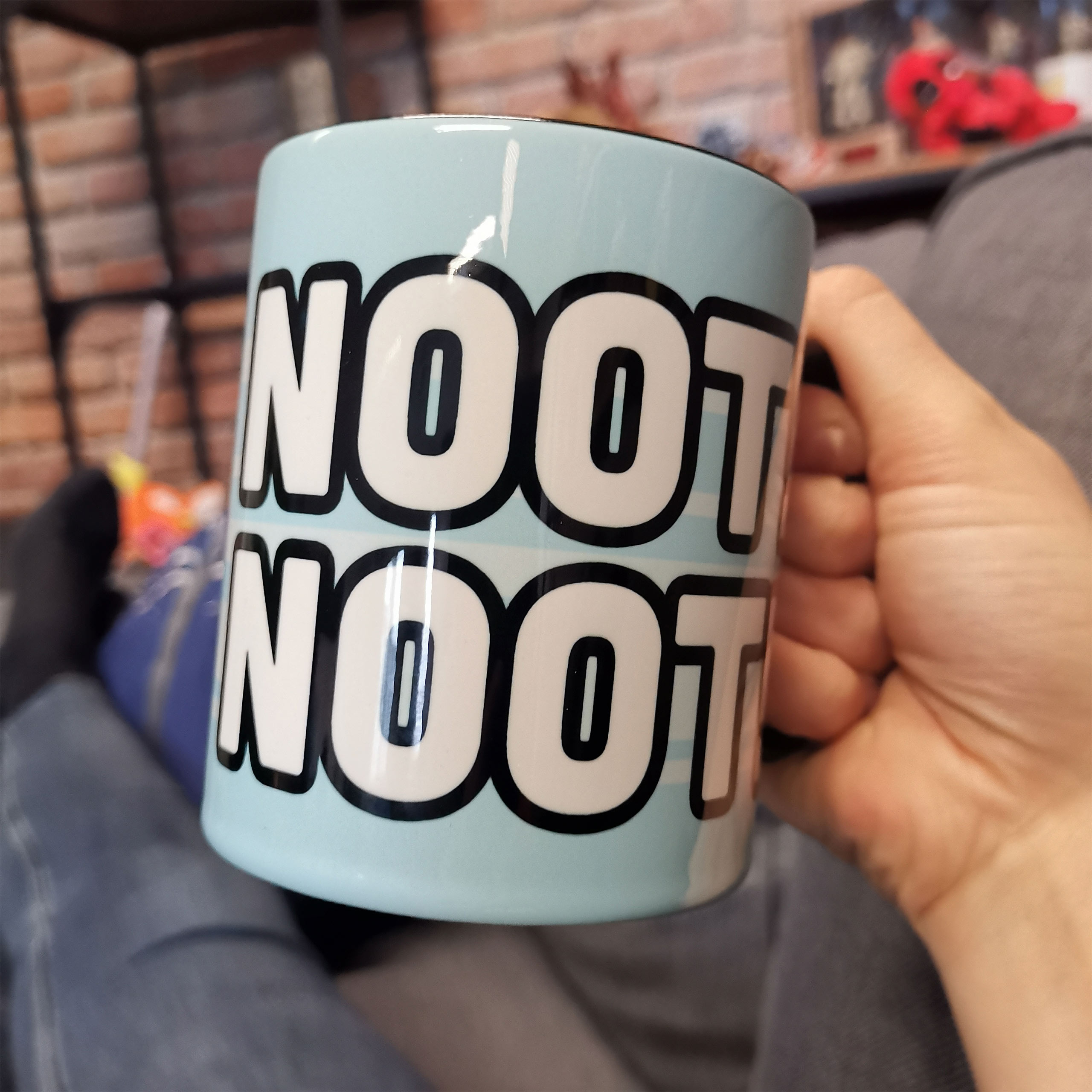 Tasse Noot Noot pour les fans de Pingu