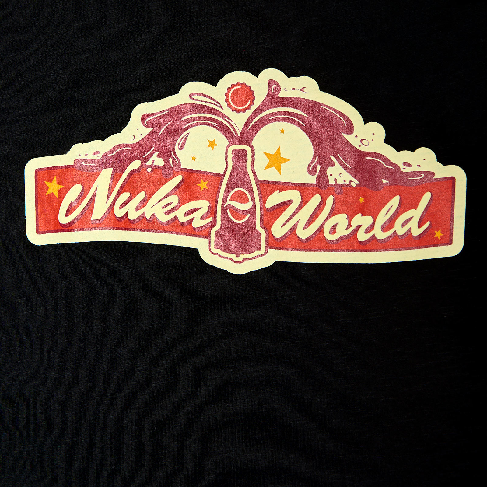 Fallout - T-shirt Nuka World noir