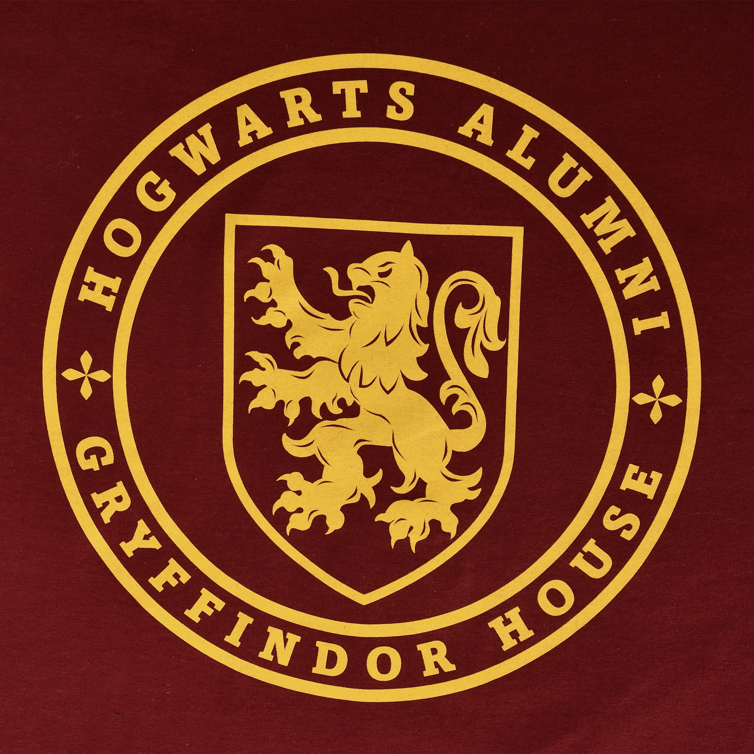 Gryffindor Hogwarts Alumni T-Shirt rood - Harry Potter