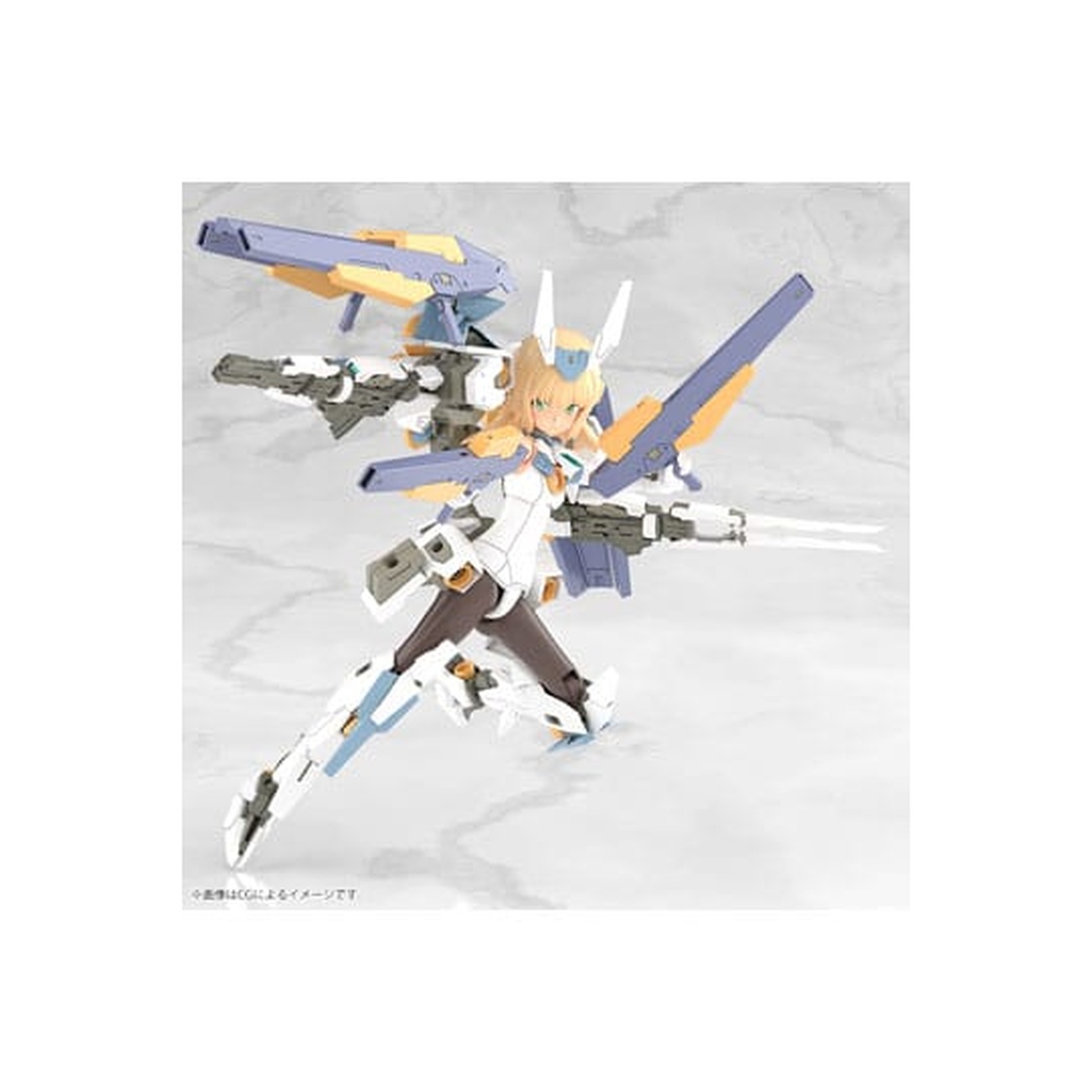 Frame Arms - Baselard modelkit-figuur