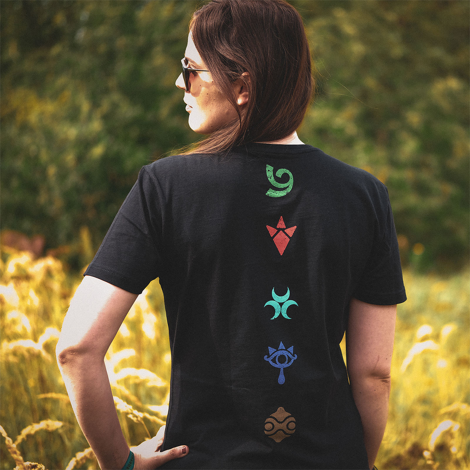 Zelda - Volkeren van Hyrule T-Shirt zwart