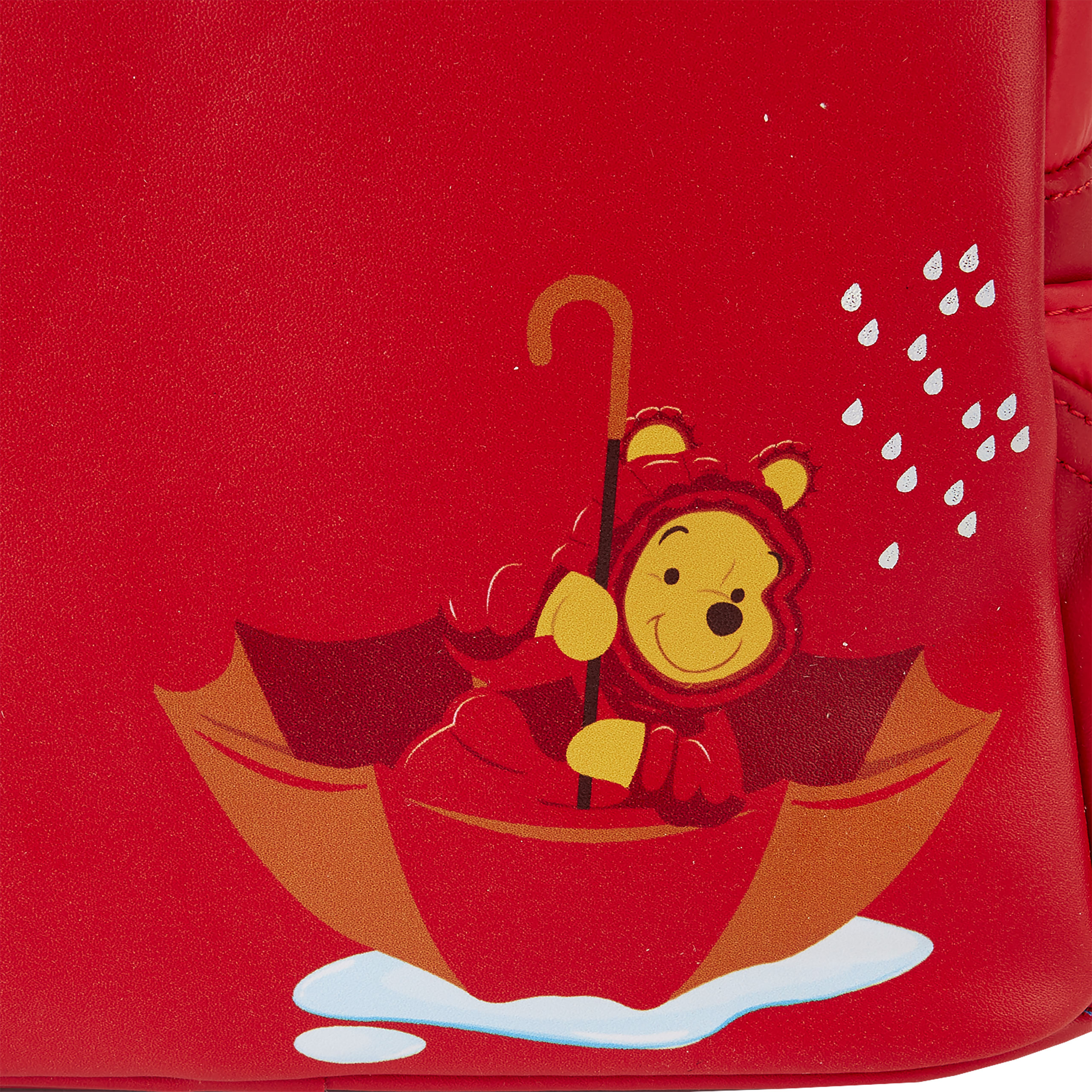 Winnie l'ourson - Mini sac à dos Cosplay avec doudoune rouge