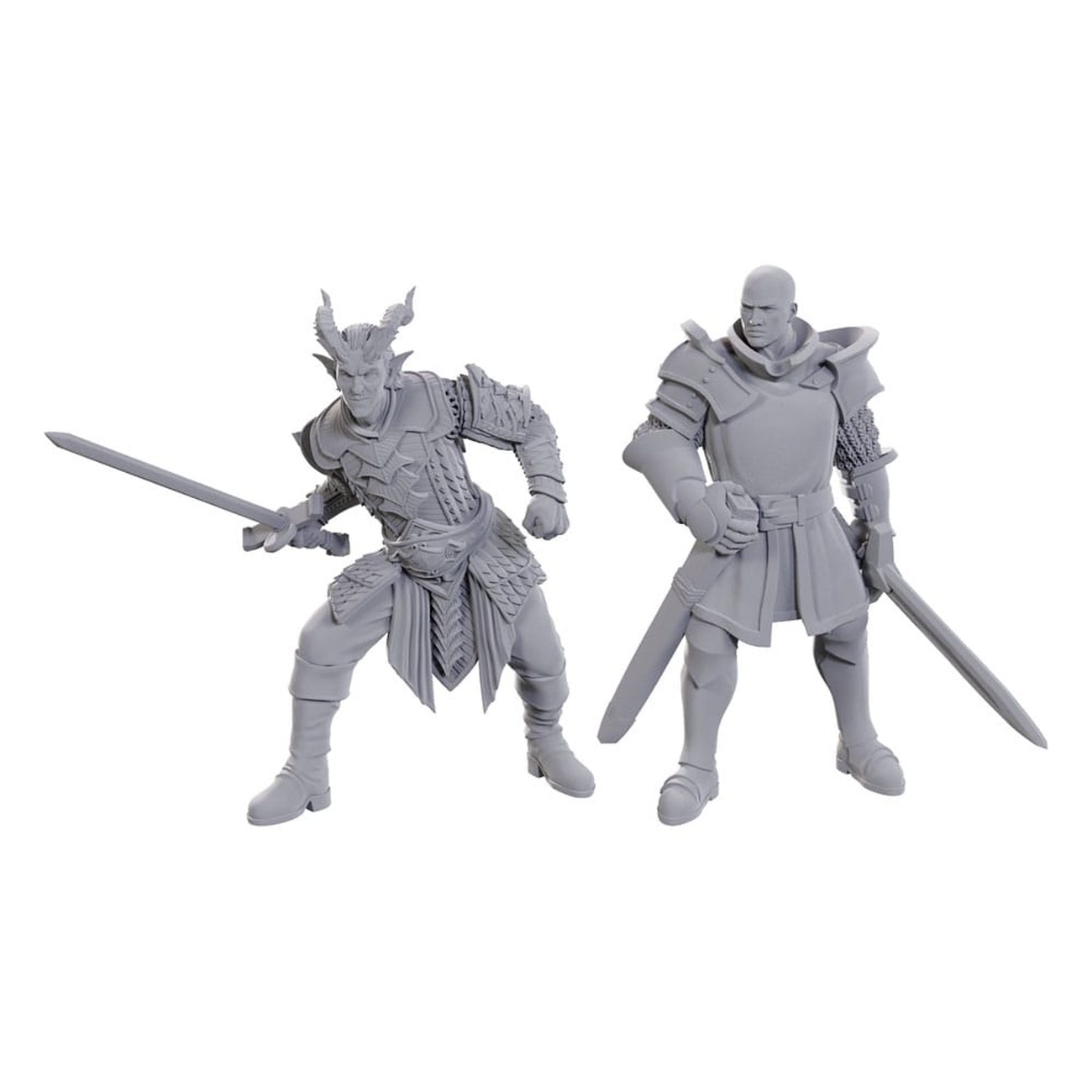 D&D Nolzur's Marvelous Miniatures unpainted miniatures Ulder Ravengard & Zevlor
