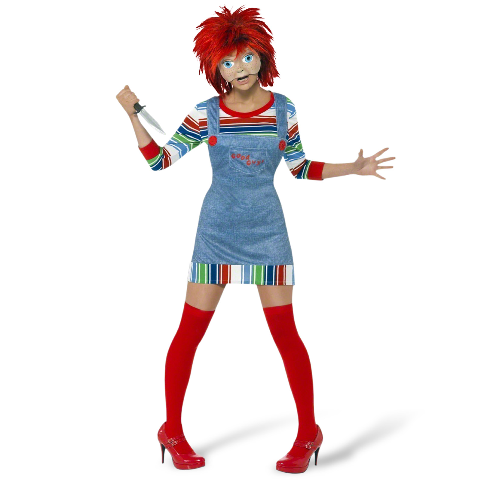 Costume d'horreur Chucky pour femmes