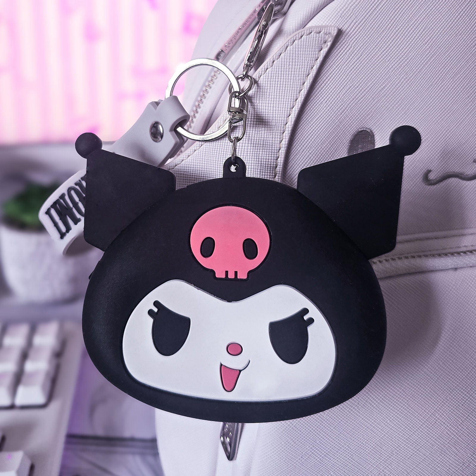 Hello Kitty - Portefeuille en silicone Kuromi